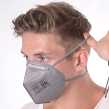 Load image into Gallery viewer, NIOSH N95 Respirator Made In USA (Head Loops) - Gray $1.89/Ea &amp; up.
