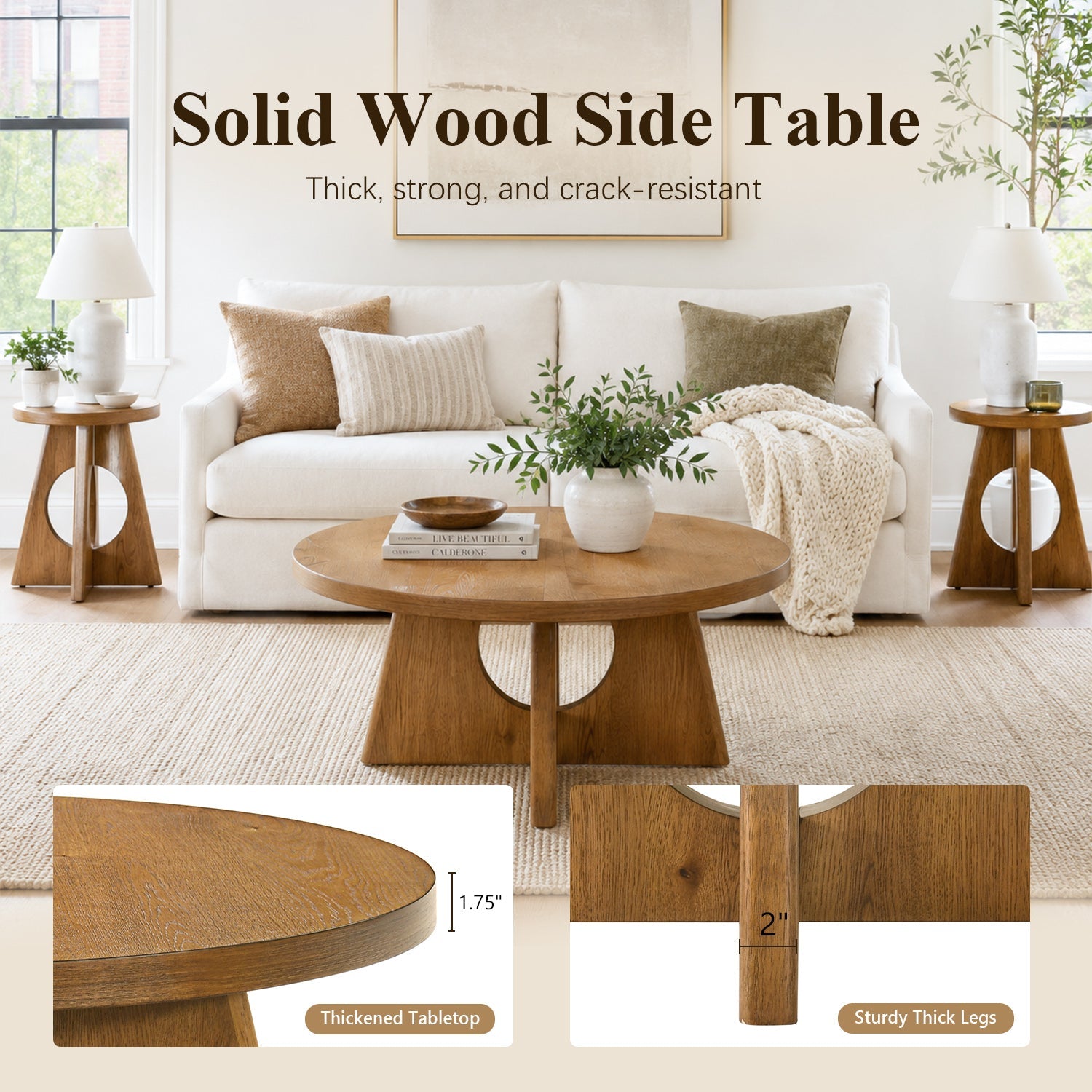 Coffee Table & End Table Set
