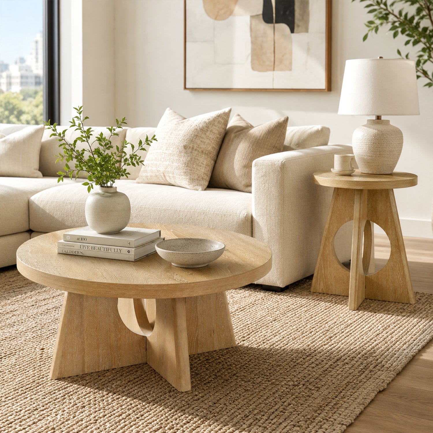 Coffee Table & End Table Set