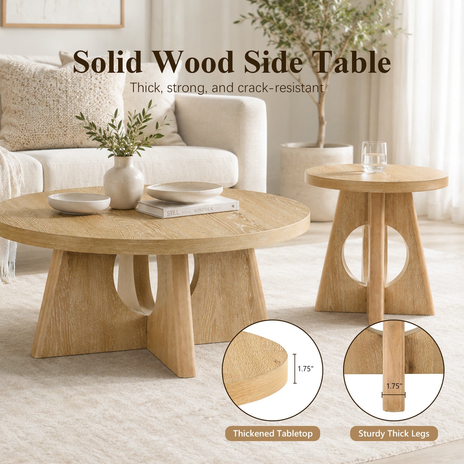 Coffee Table & End Table Set