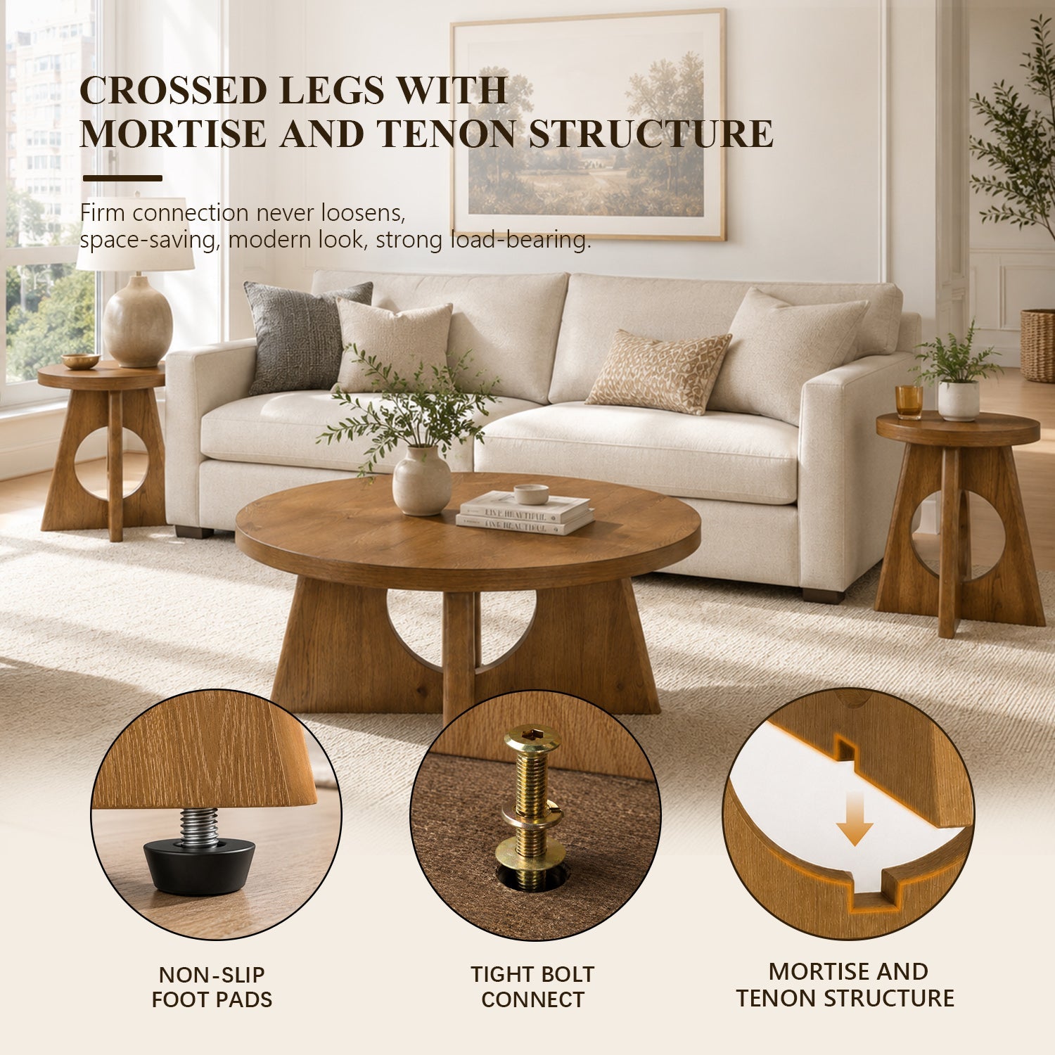 Coffee Table & End Table Set