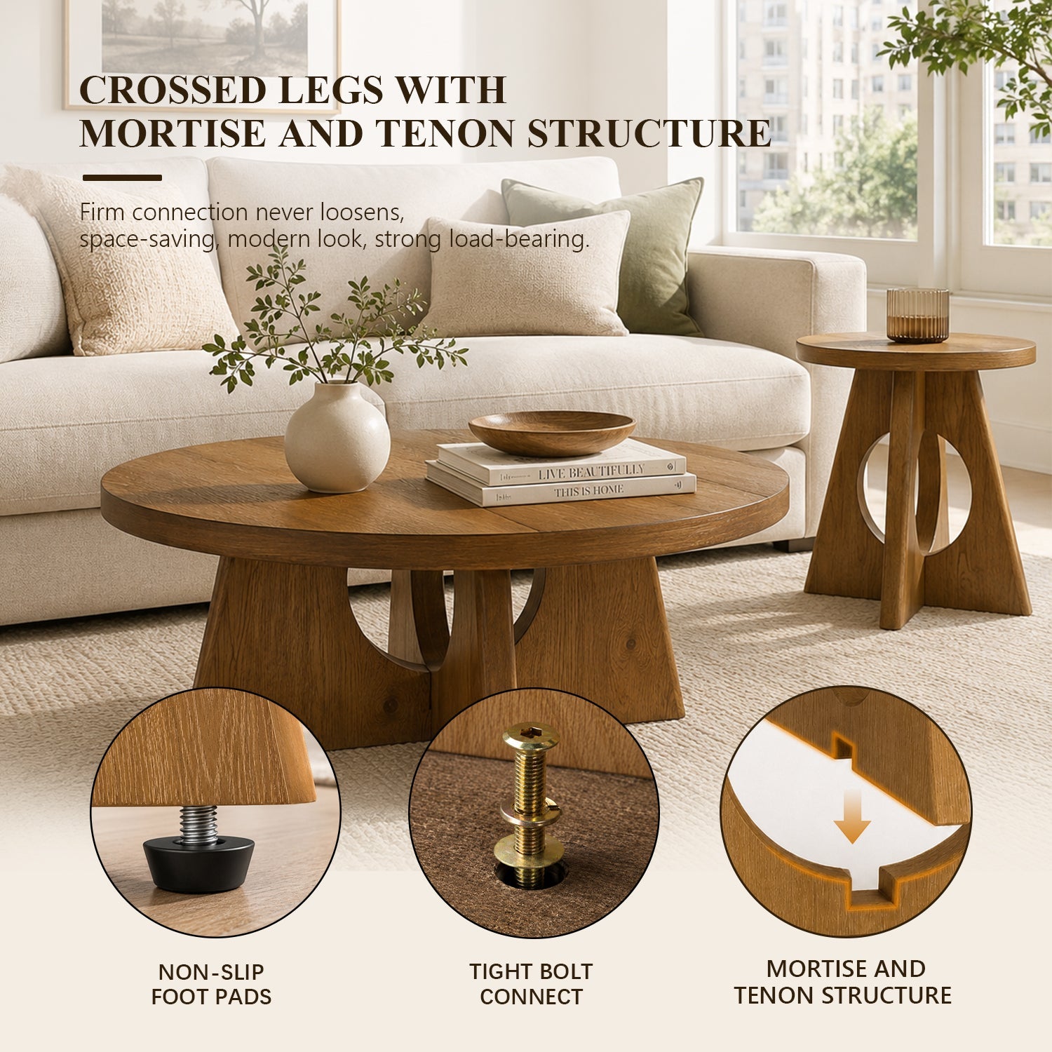 Coffee Table & End Table Set