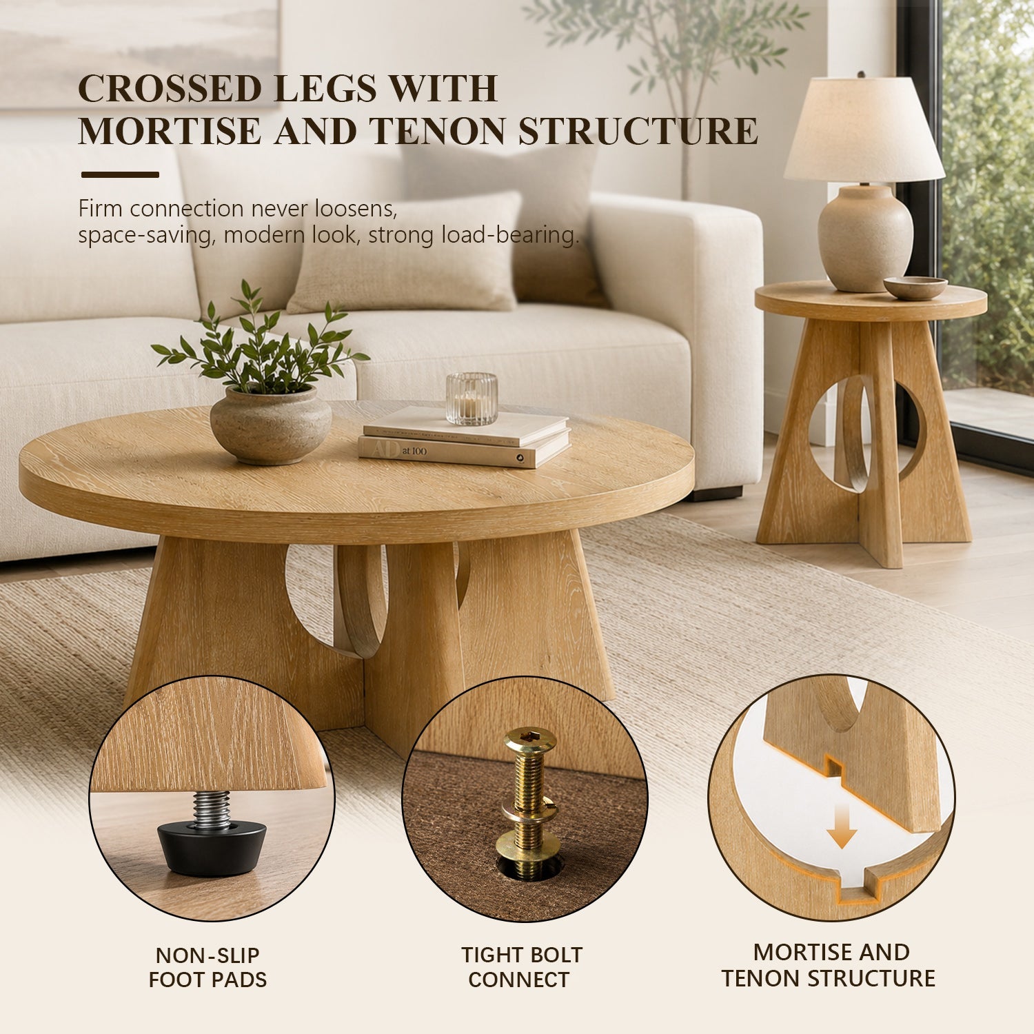 Coffee Table & End Table Set