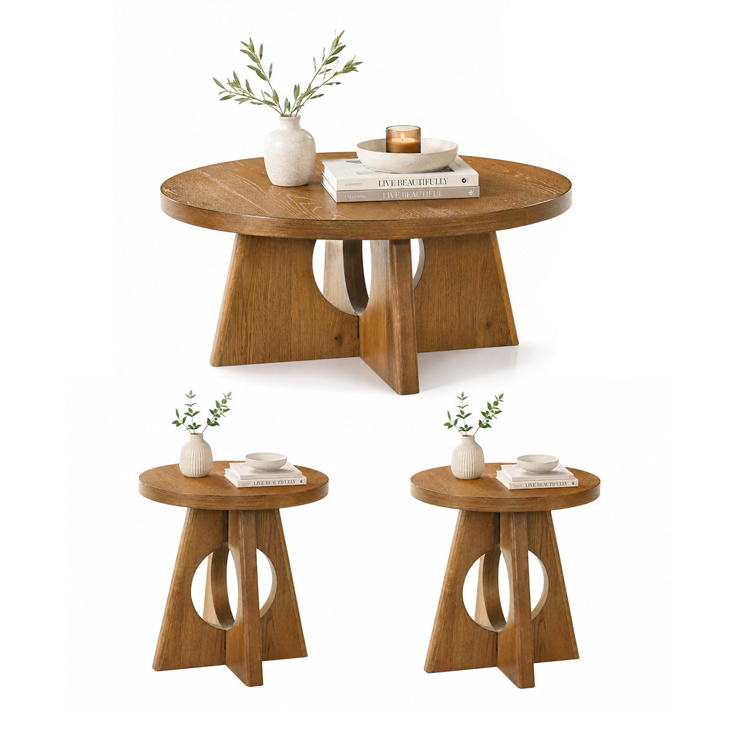 Coffee Table & End Table Set
