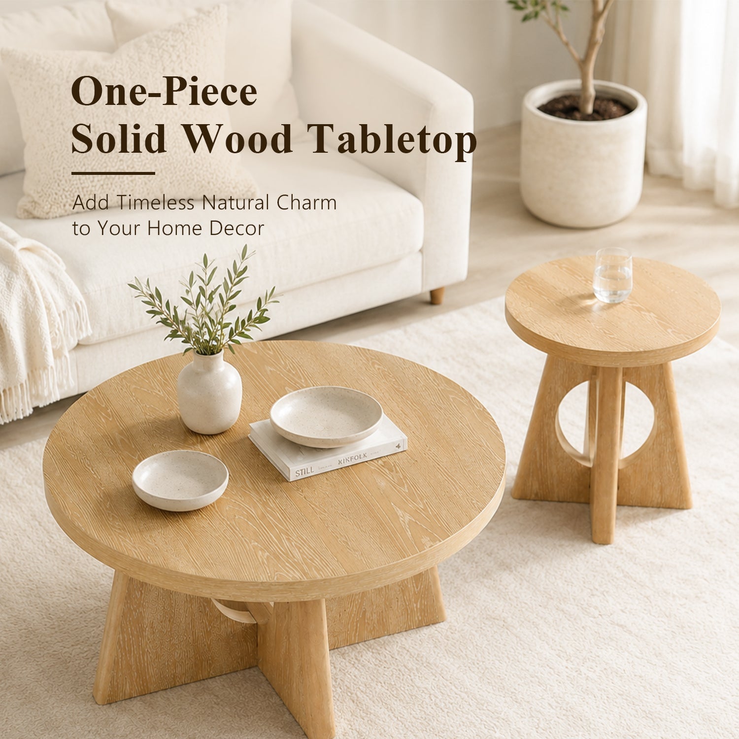 Coffee Table & End Table Set