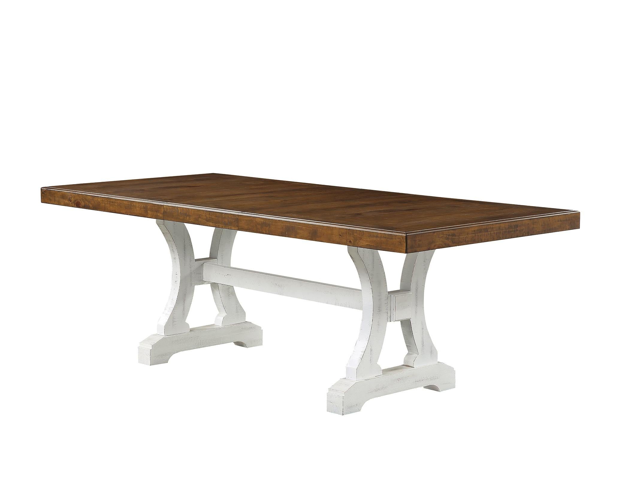 Auletta Rustic Farmhouse 7-Piece Dining Room Set