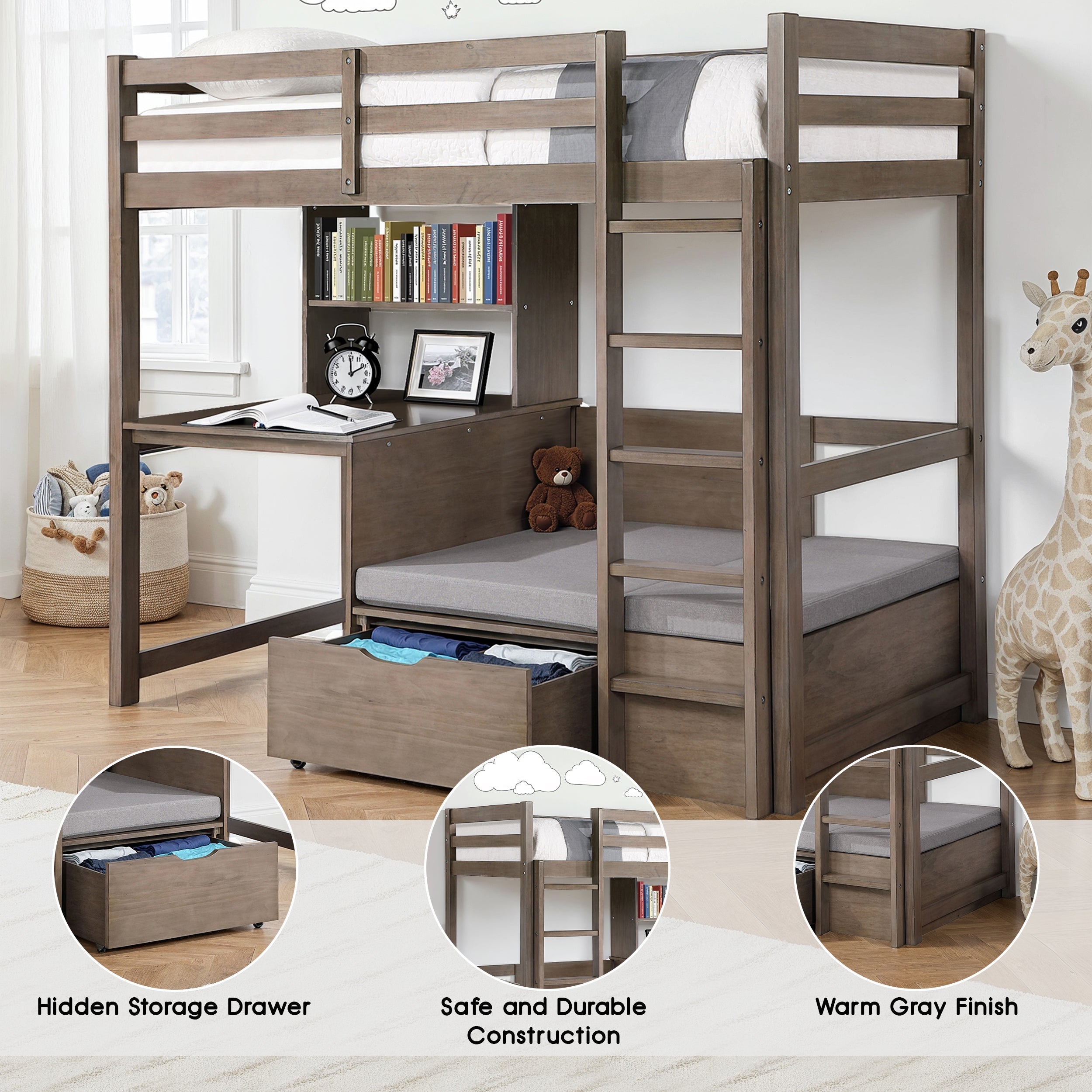Maelion Transitional Bunk Bed