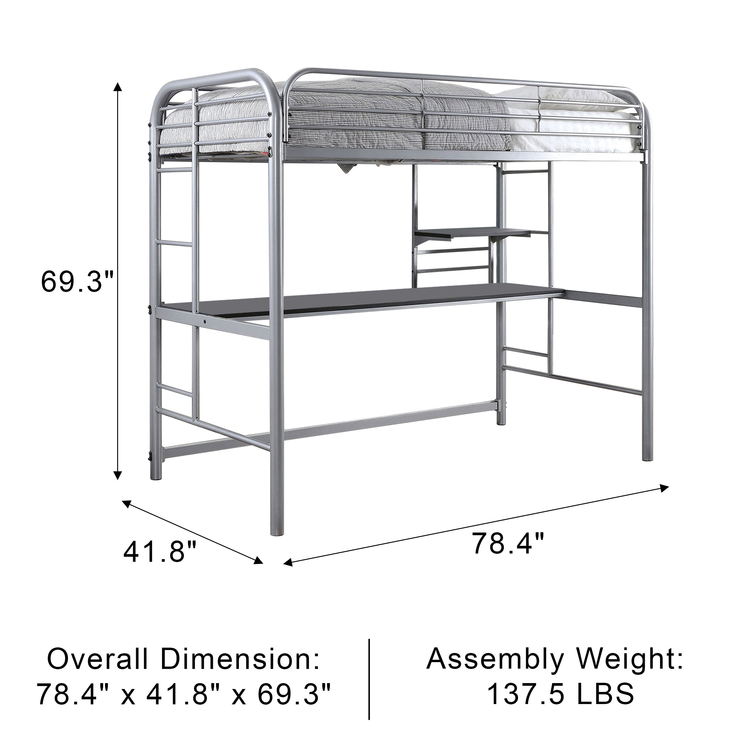 Saphira Contemporary Bunk Bed