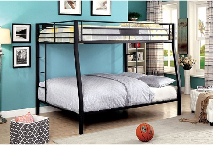 Claren Modern Bunk Bed with Reinforced Railings