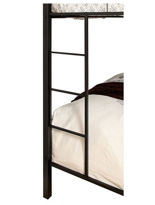 Claren Modern Bunk Bed with Reinforced Railings