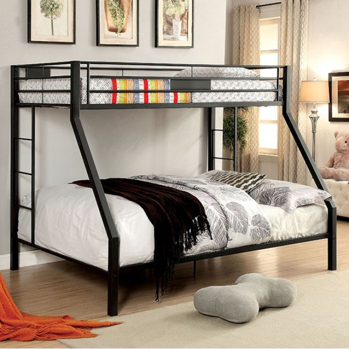 Claren Modern Bunk Bed with Reinforced Railings