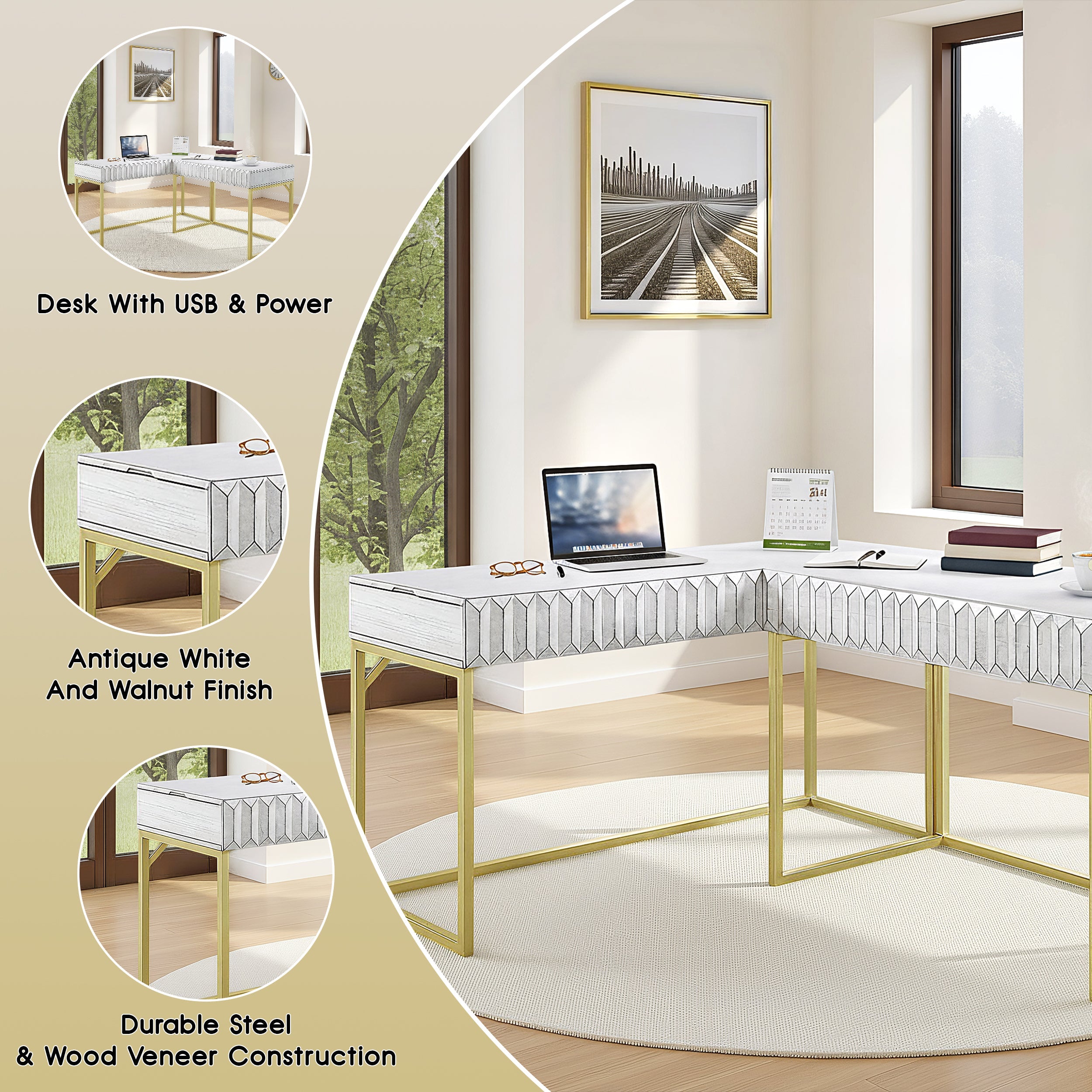 Gottfried Transitional Desk