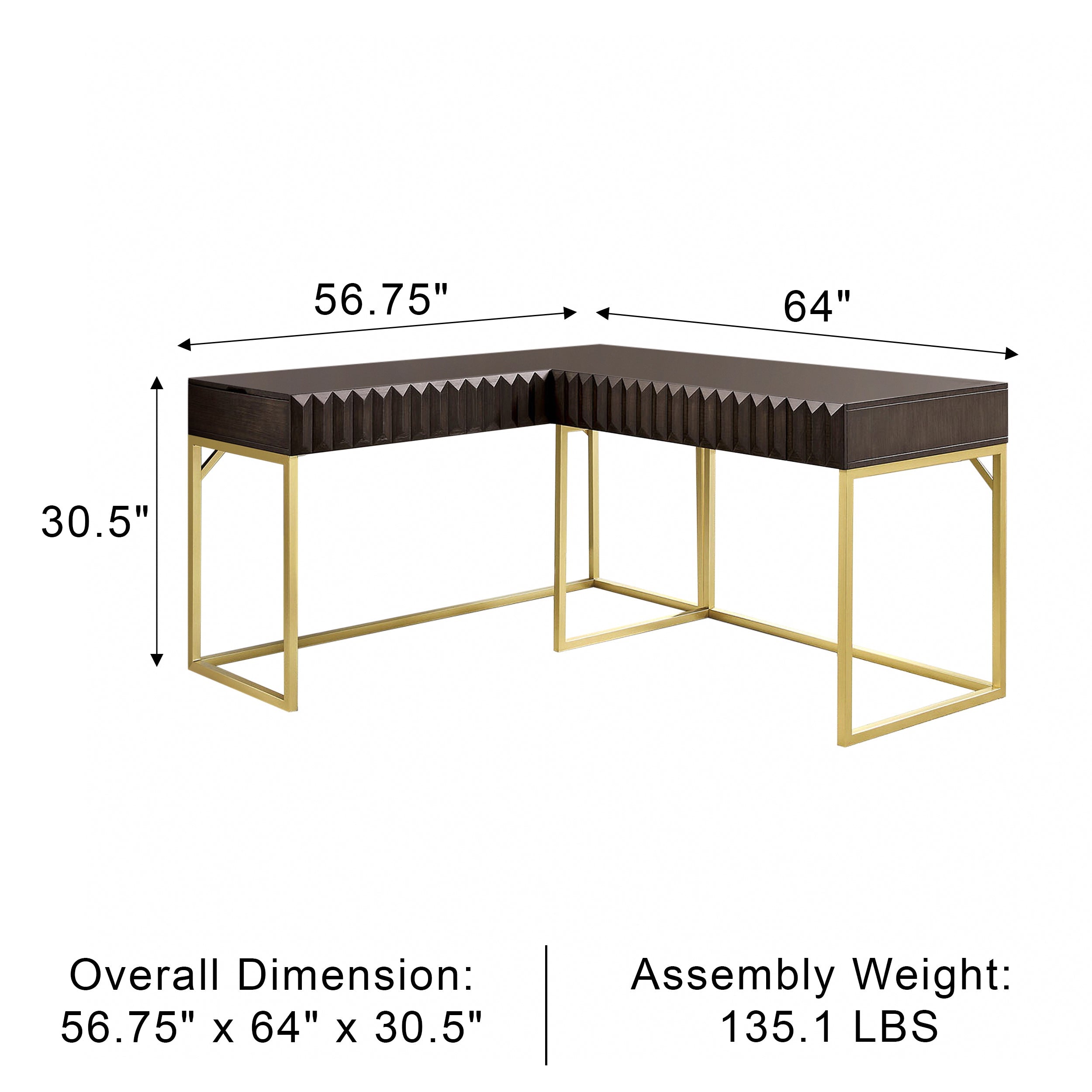 Gottfried Transitional Desk