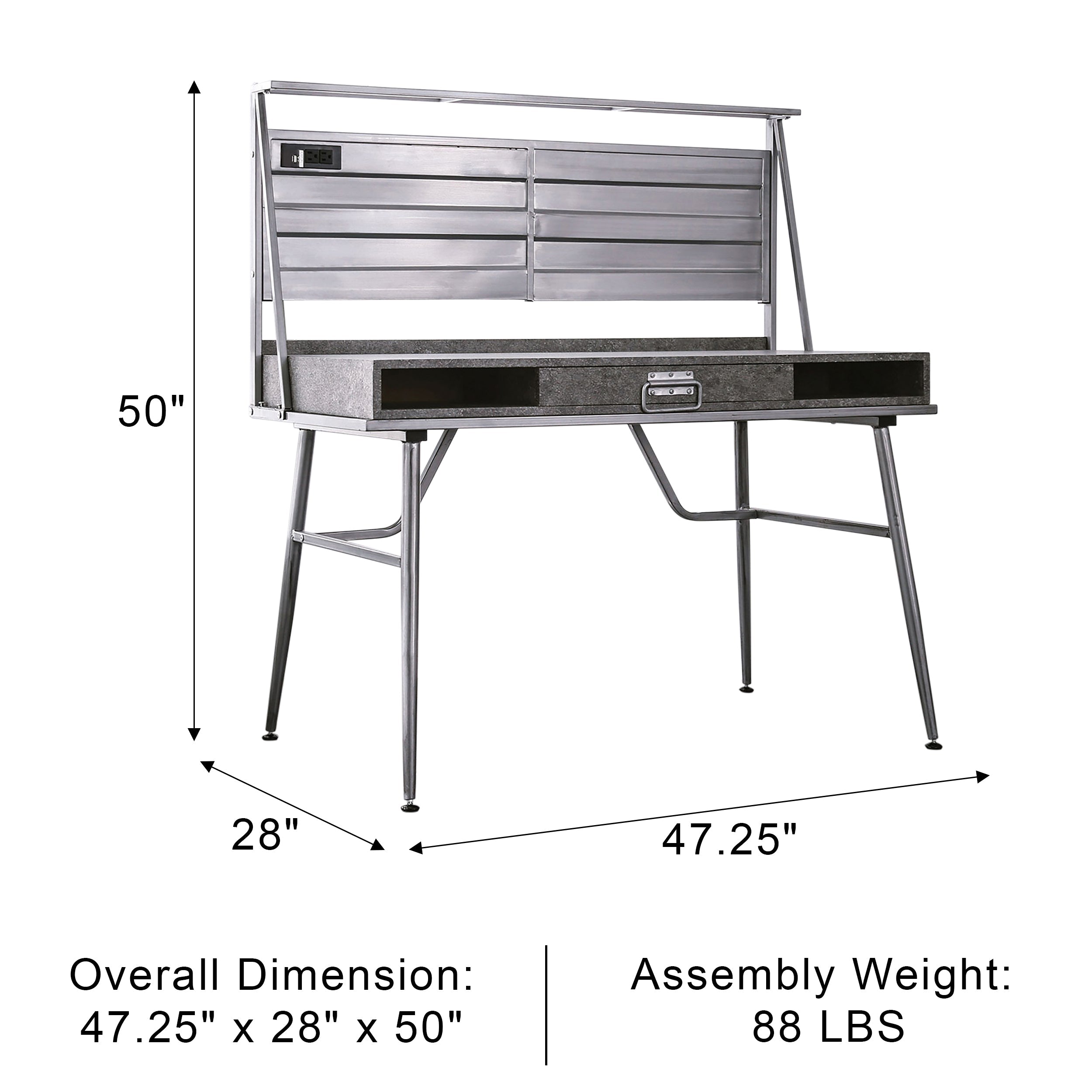 Drummond Industrial Desk