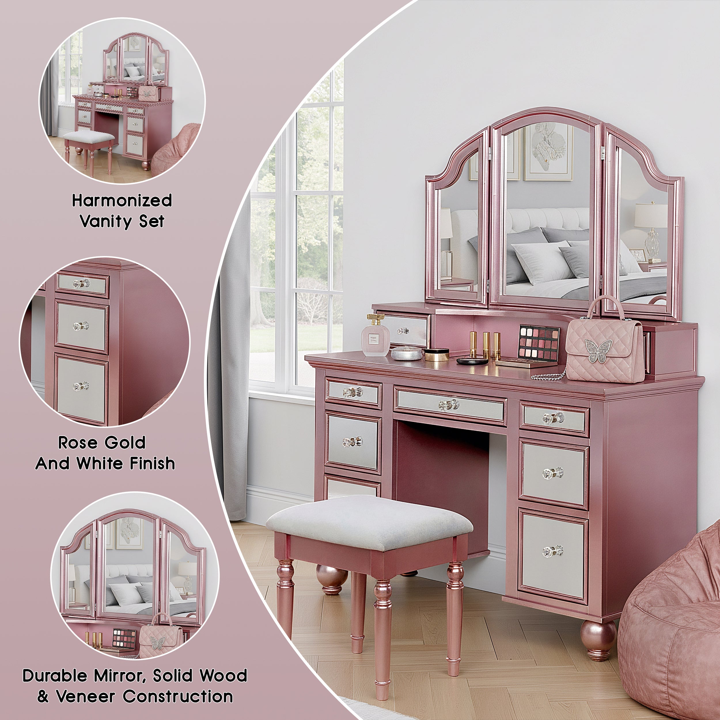 Elvia Transitional Vanity