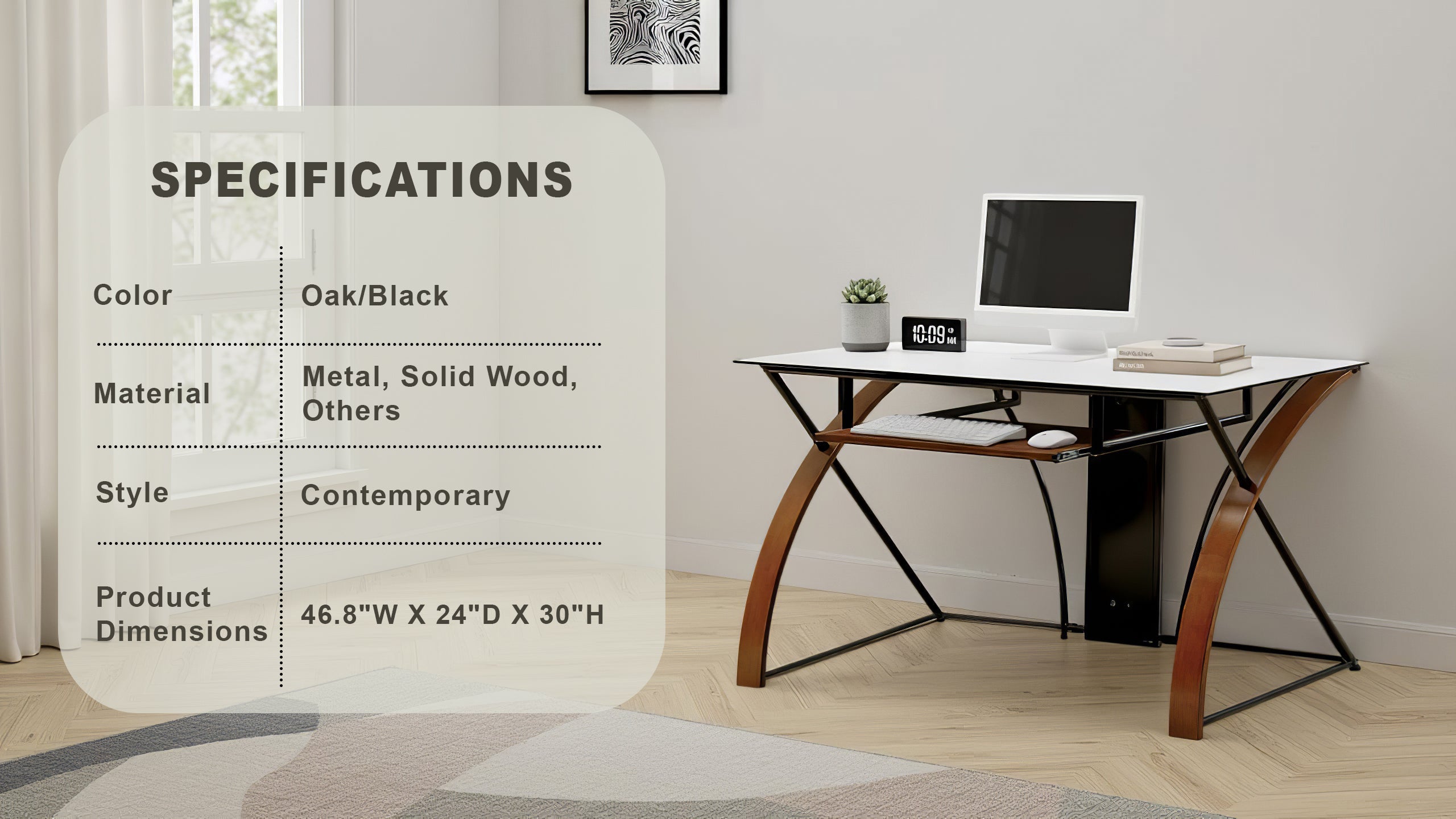 Baelen Contemporary Desk