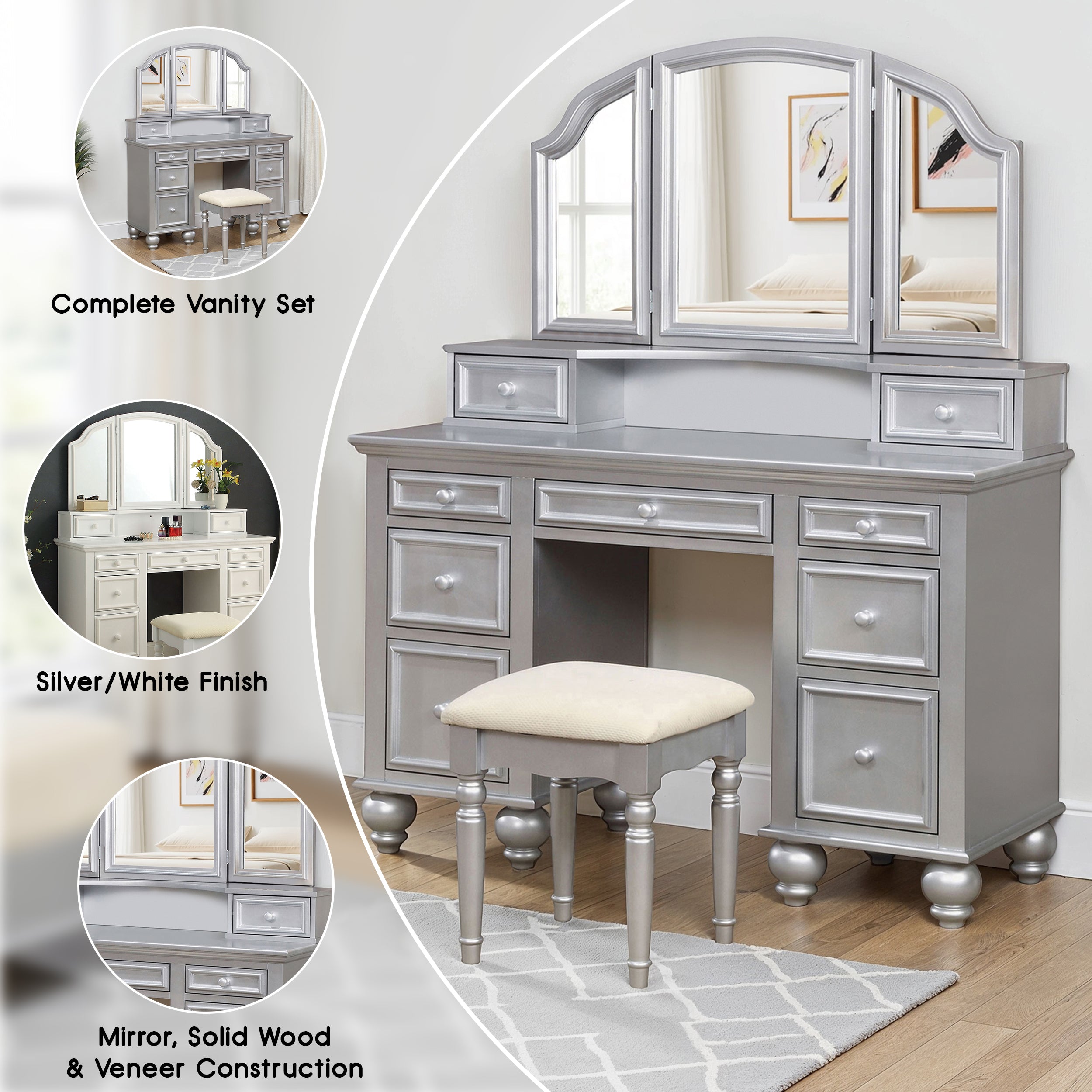 Edra Transitional Vanity