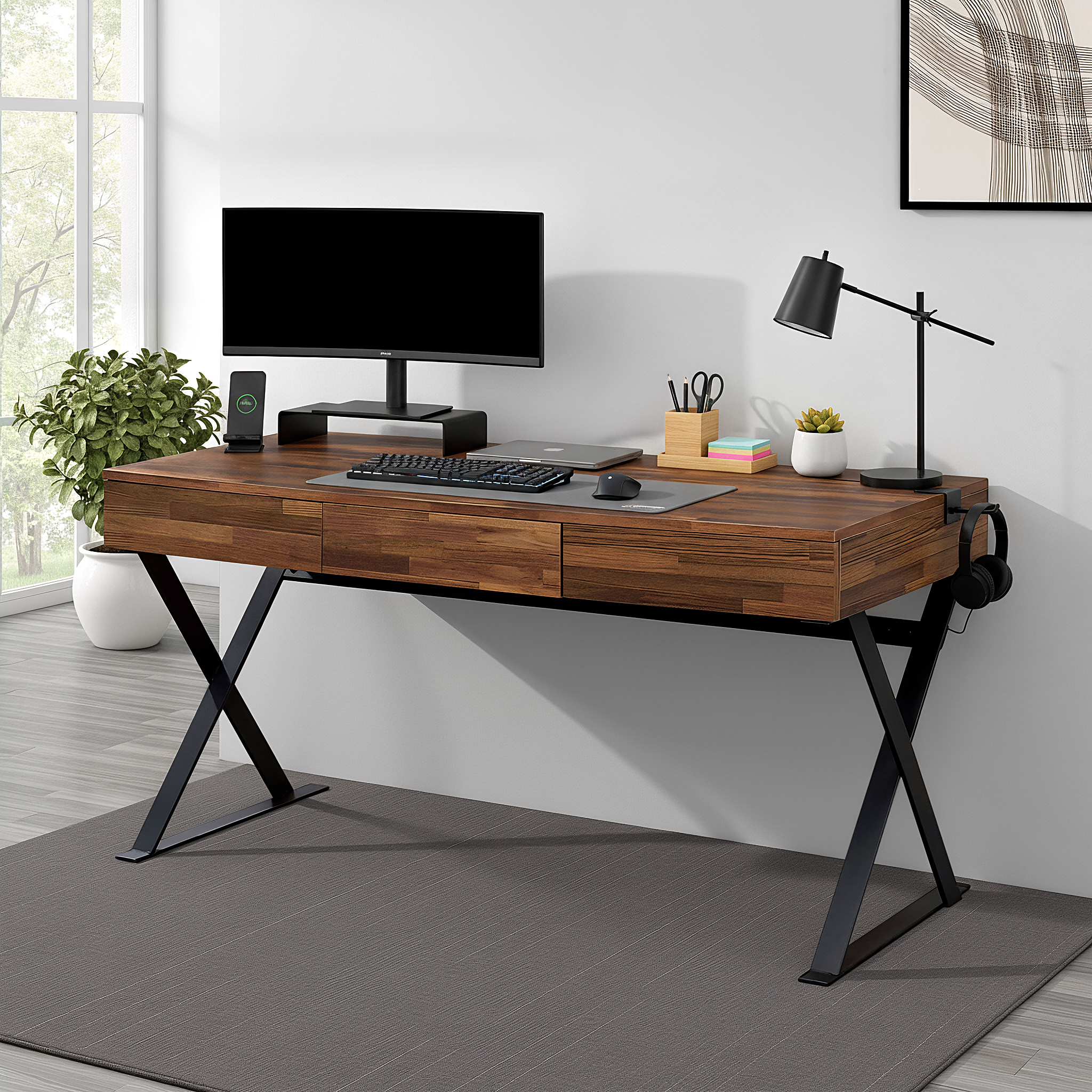 Talora Industrial Desk