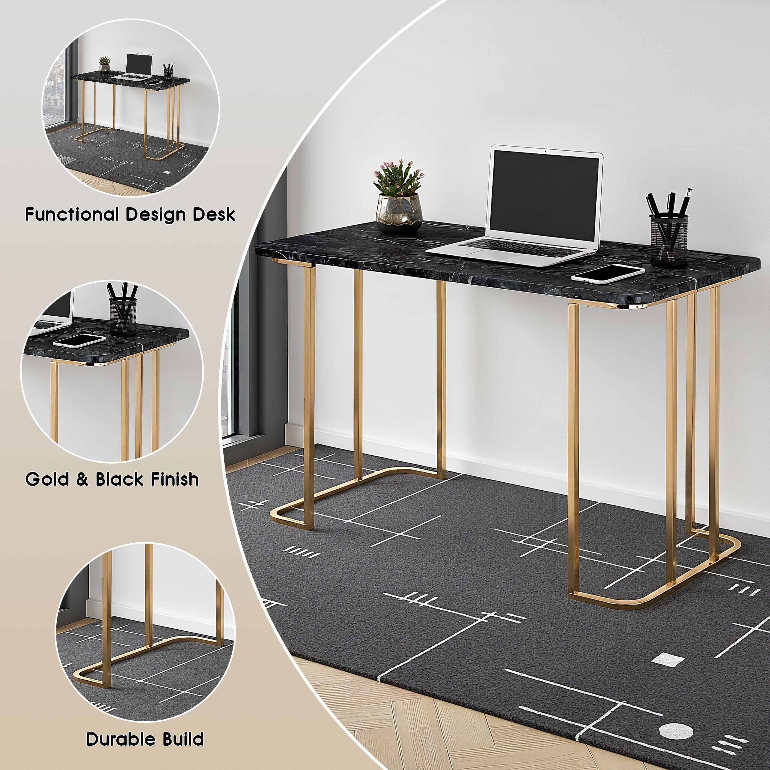 Lucinda Contemporary Desk