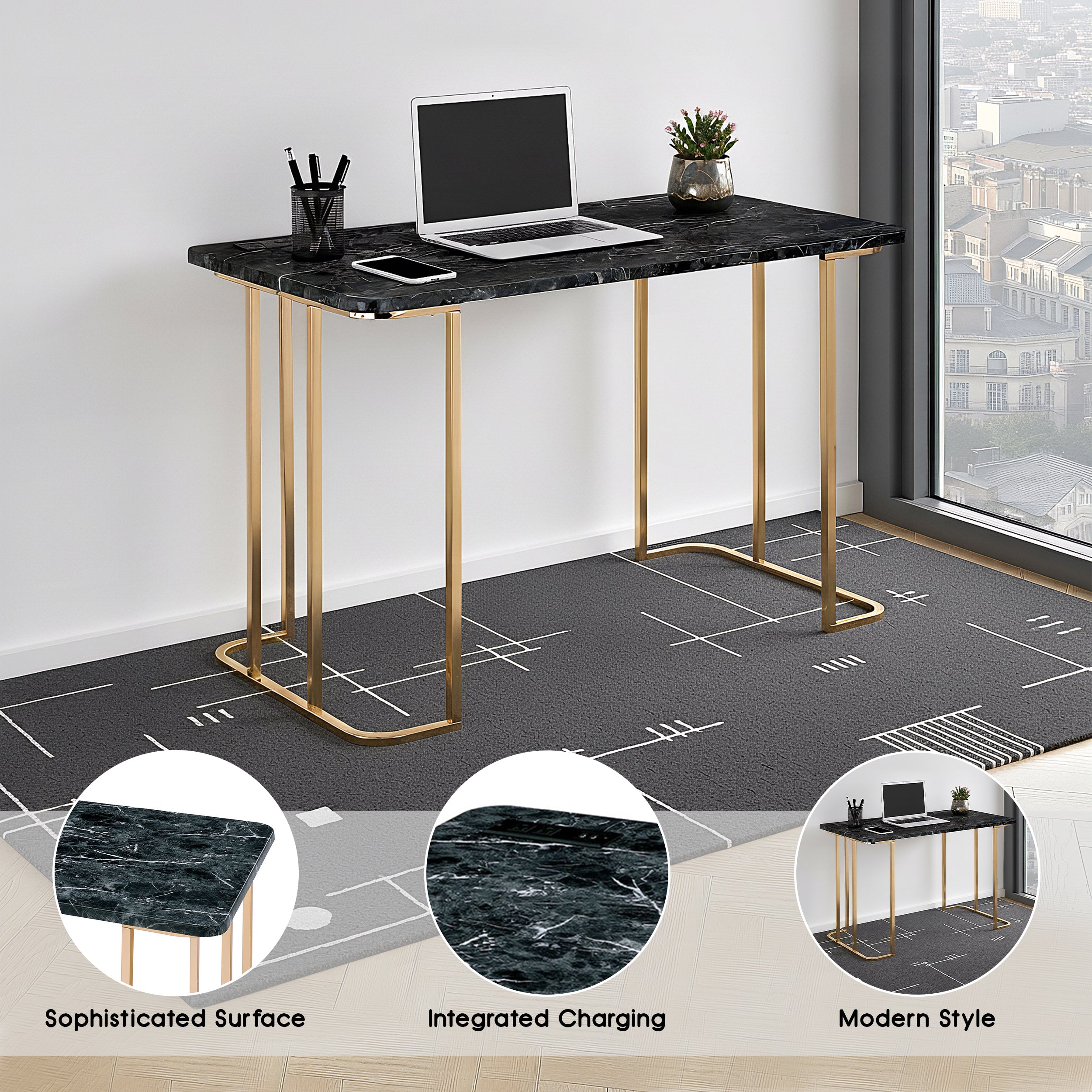 Lucinda Contemporary Desk