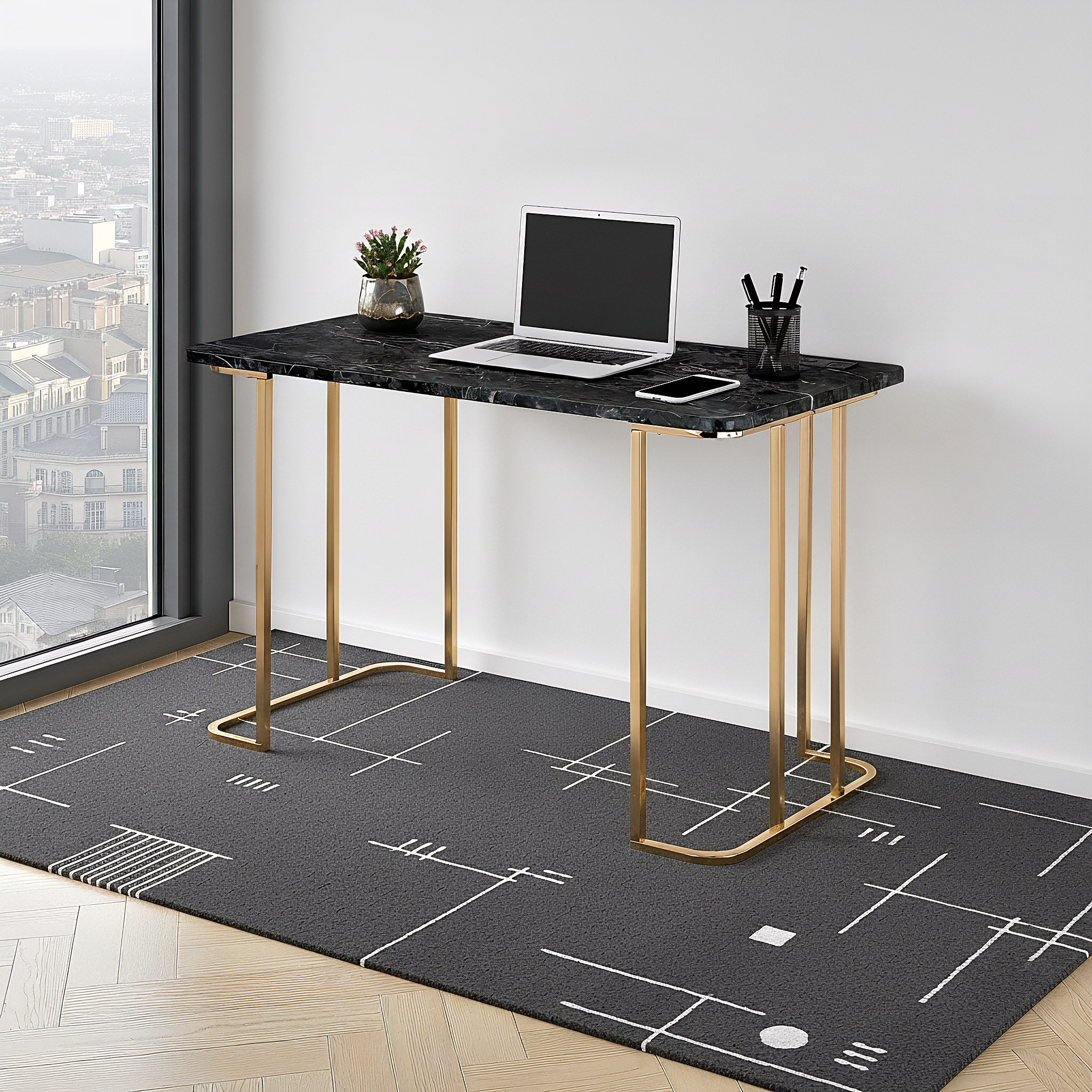 Lucinda Contemporary Desk