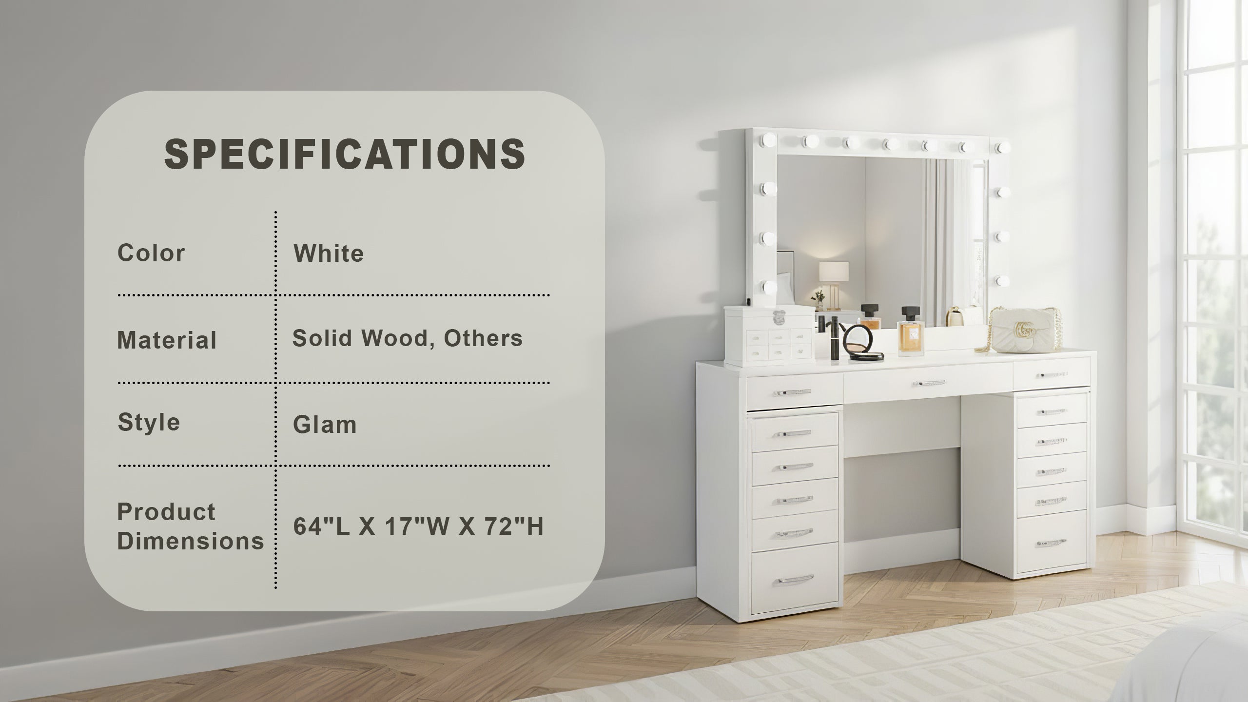 Aphrelle Glam Vanity