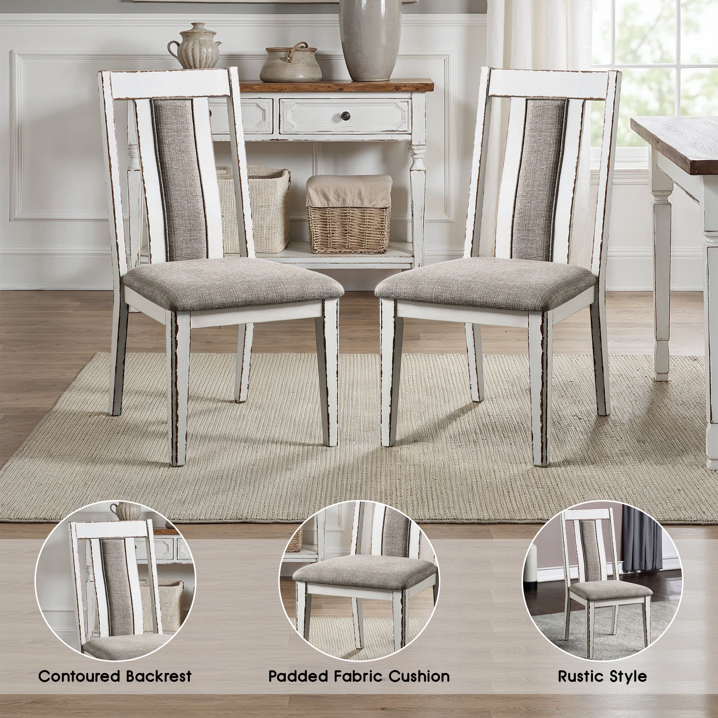 Elswyn Rustic Chair, Set of 2