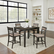 Ragnold Transitional Dining Set, 5 Pieces