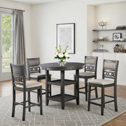 Mira Transitional Dining Set, 5 Pieces