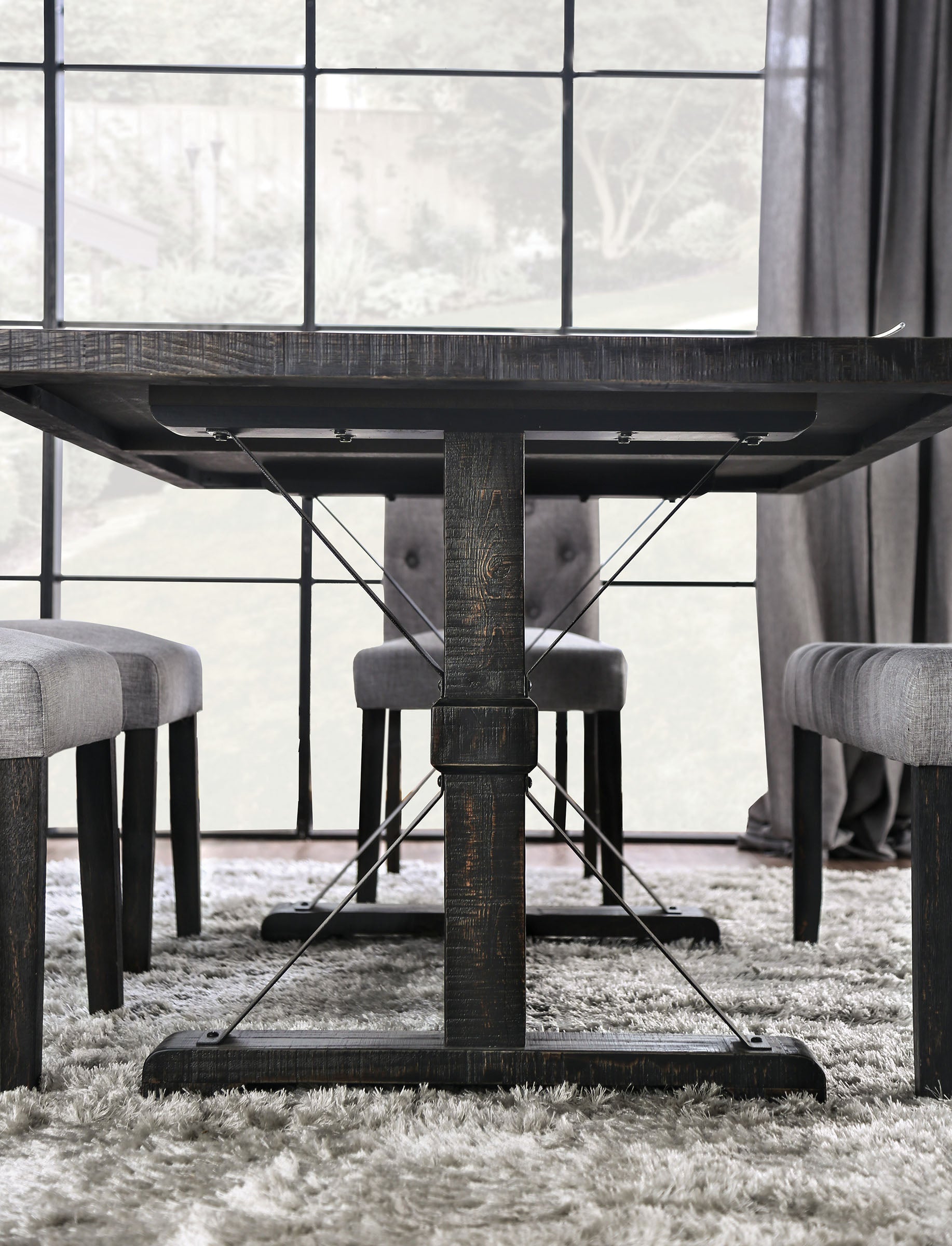 Alfred Rustic 6-Piece Dining Set