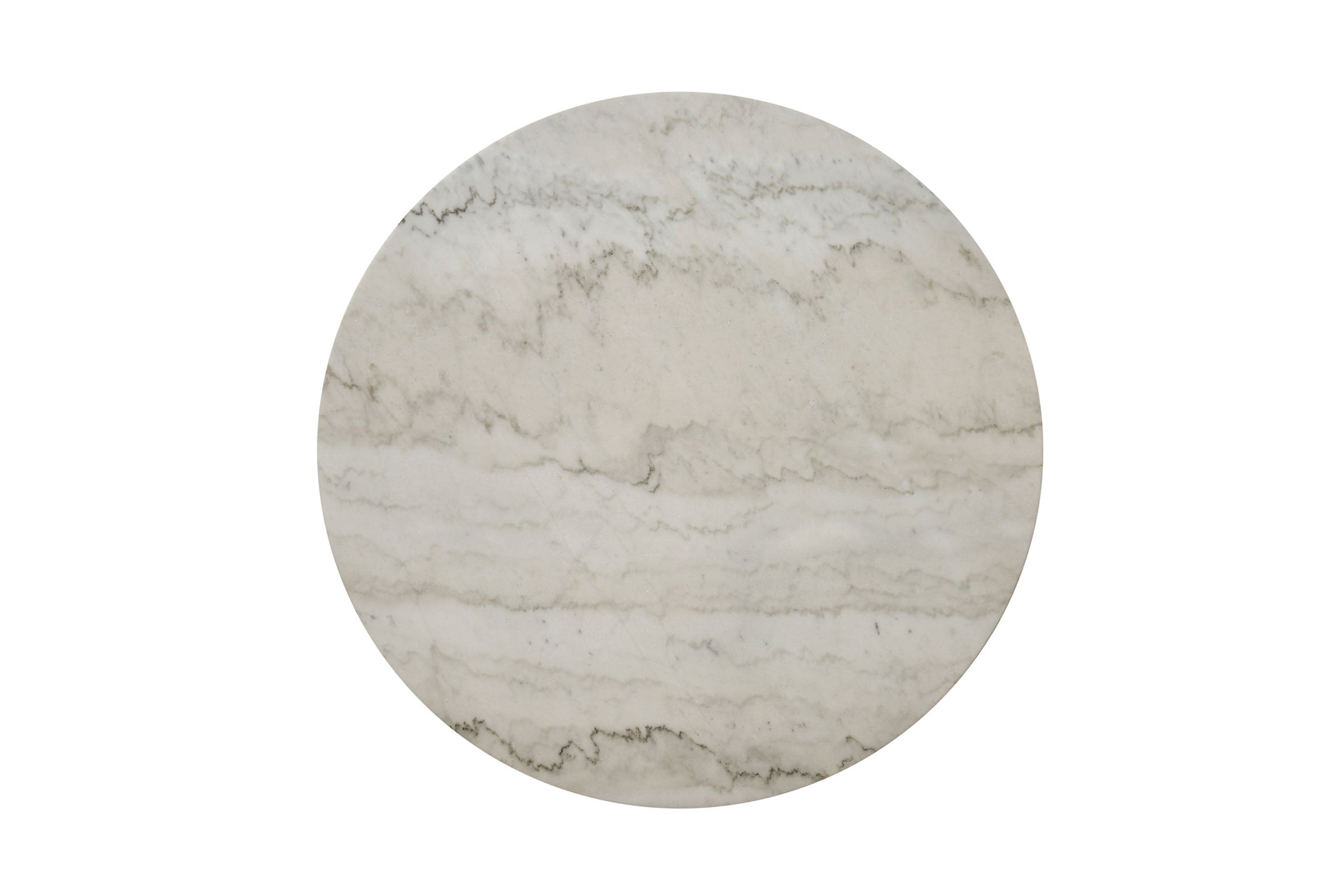 Elfredo 5-Piece Genuine Marble Round Table Dining Room Set