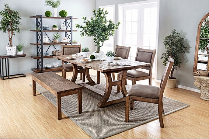Gianna Rustic 6-Piece Dining Set