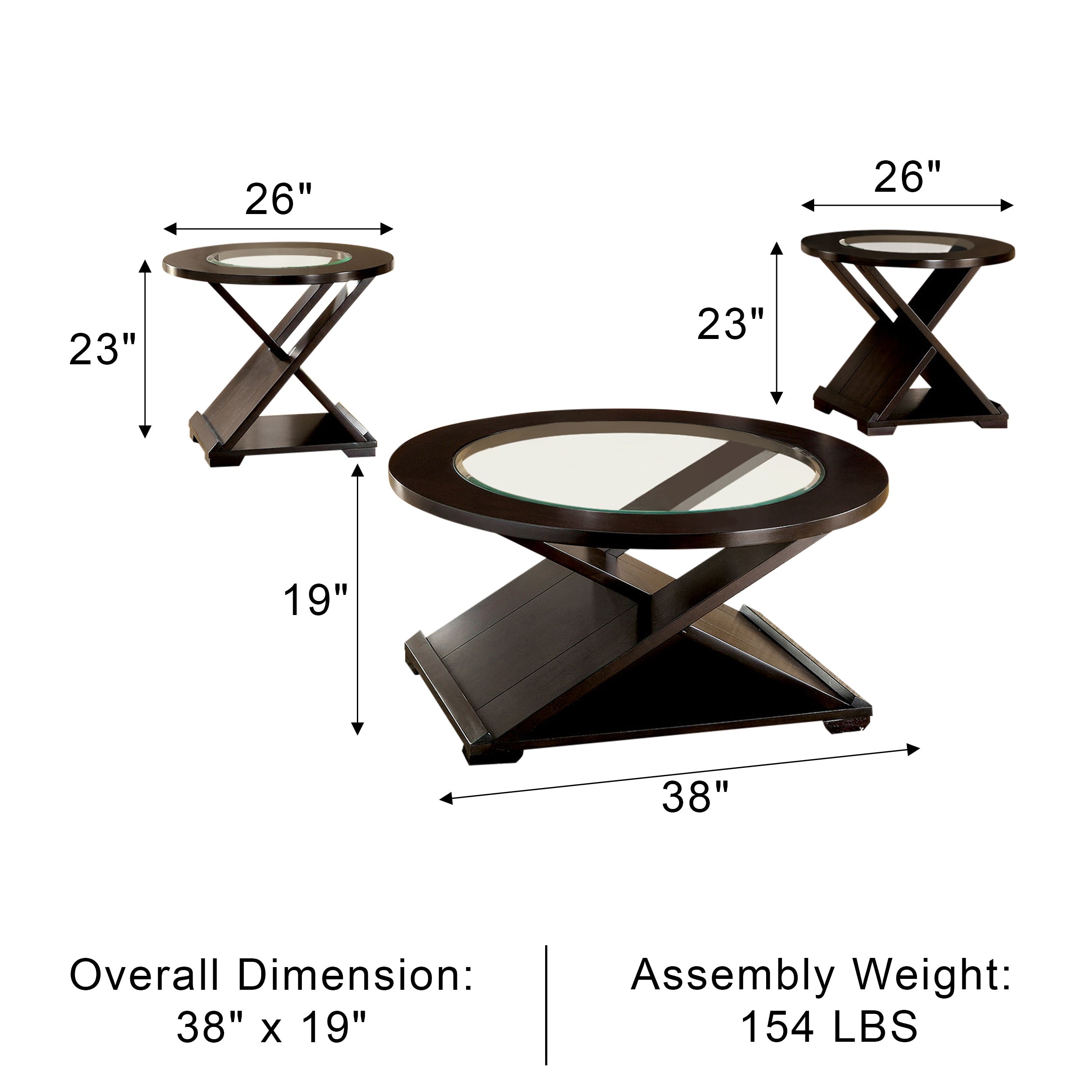 Orel Contemporary Occasional Set