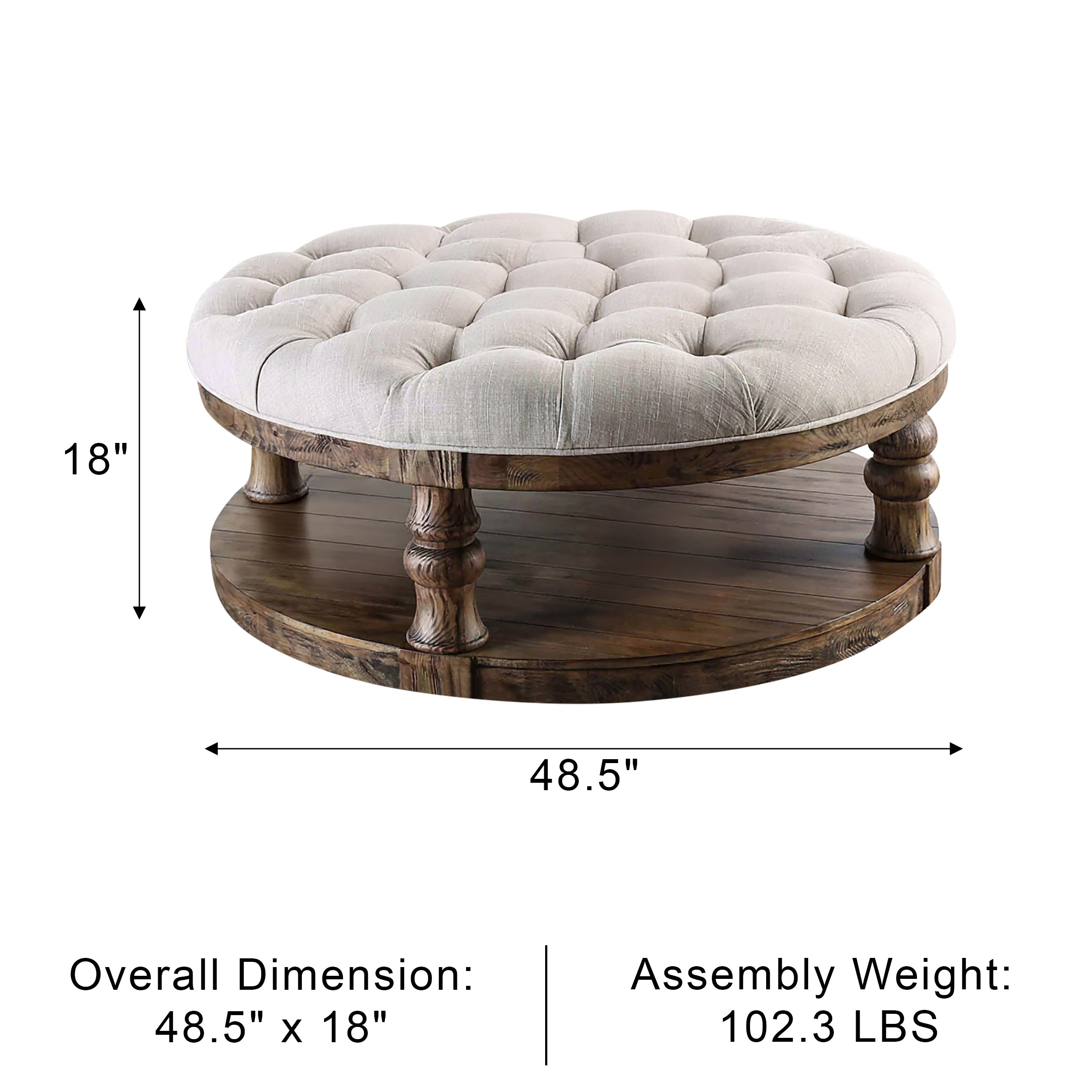 Rinne Rustic Coffee Table