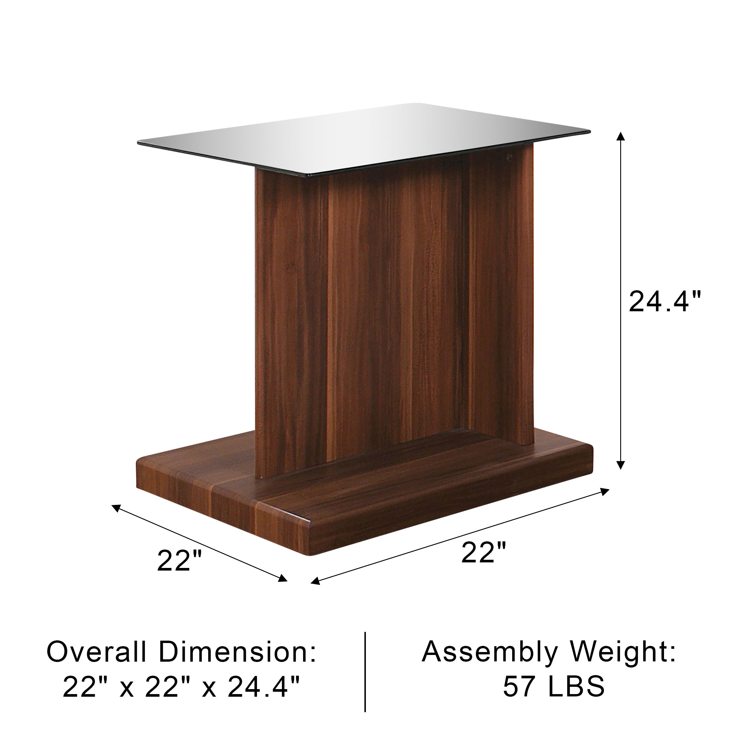 Zugenberg Contemporary End Table