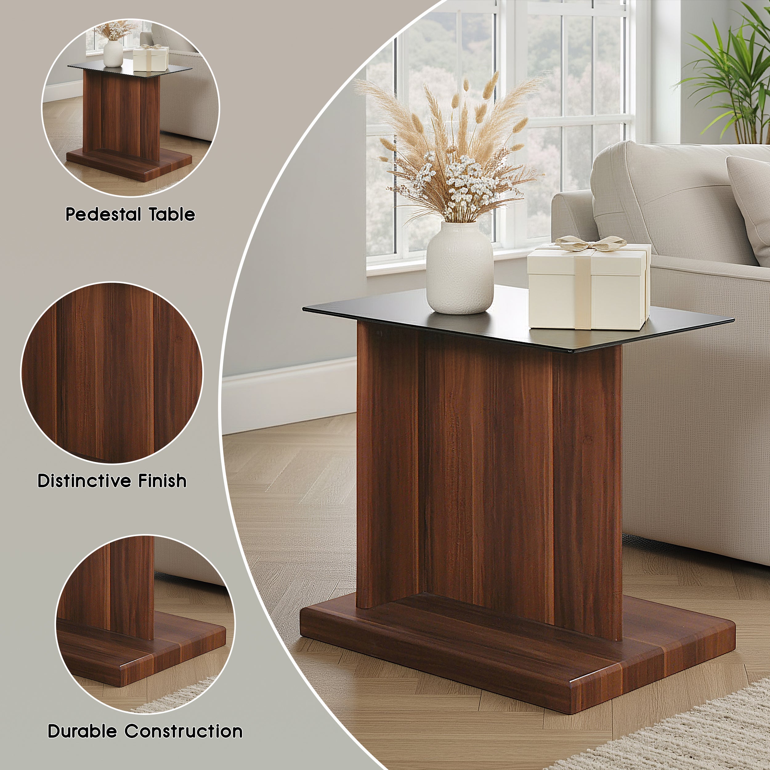 Zugenberg Contemporary End Table