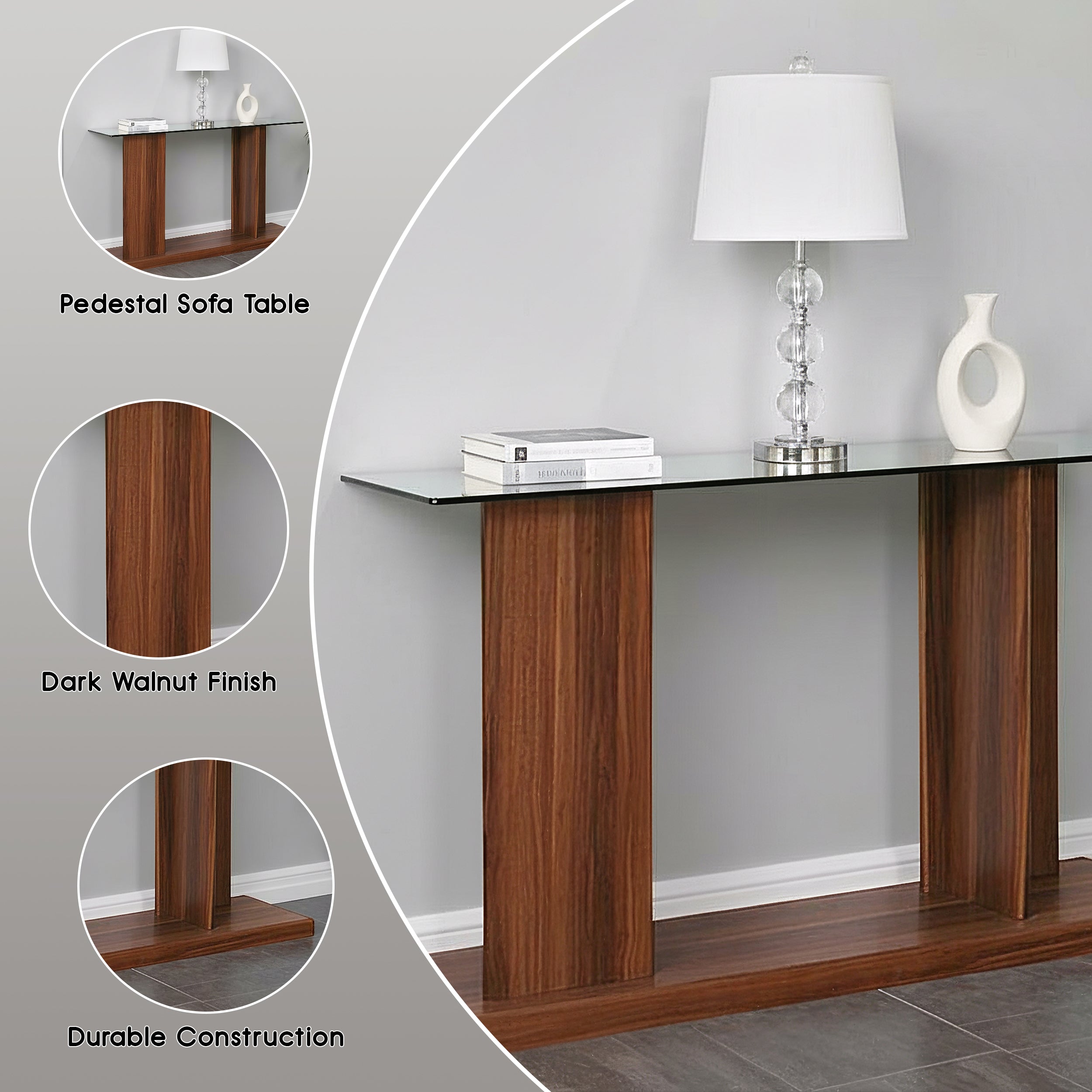 Zugenberg Contemporary Sofa Table