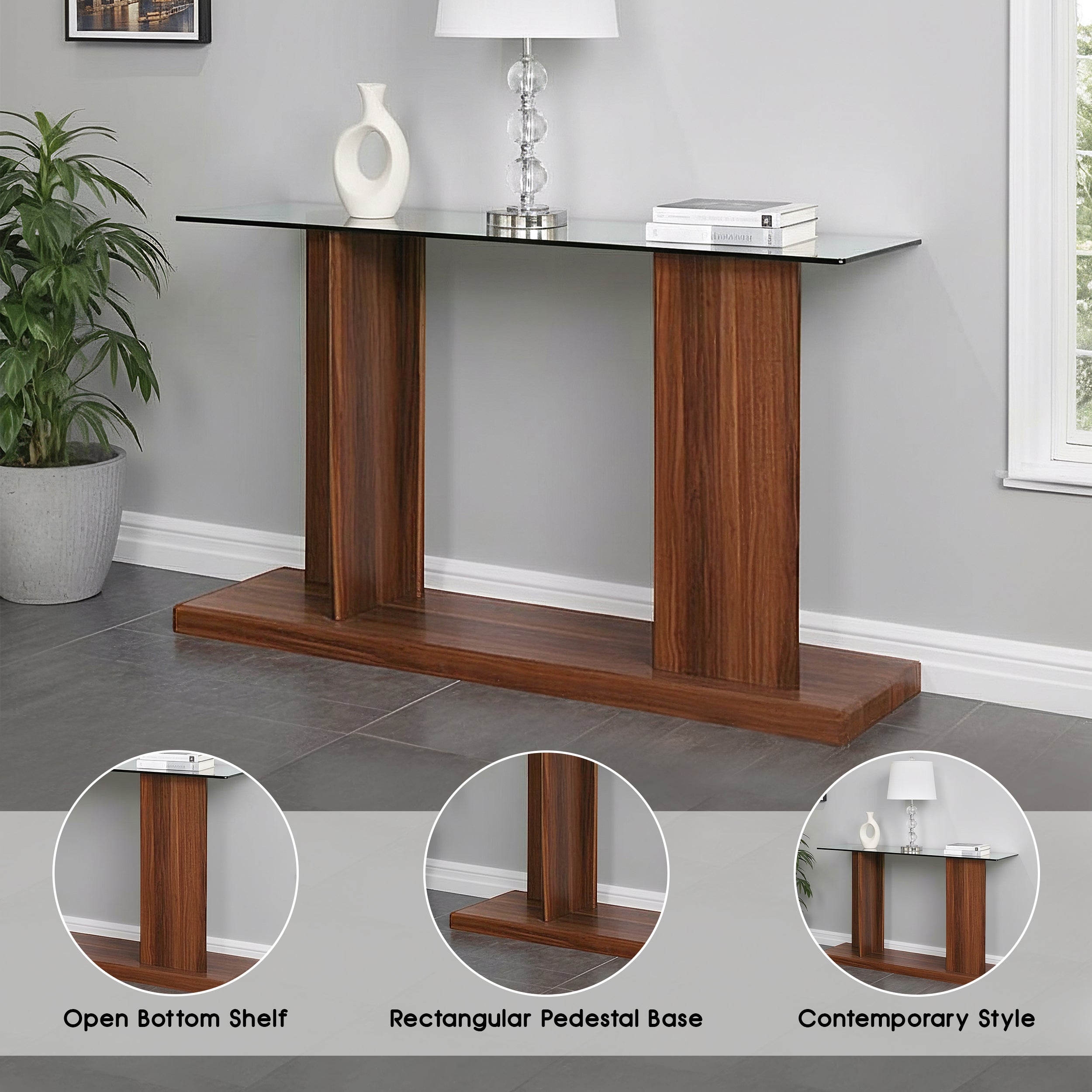 Zugenberg Contemporary Sofa Table