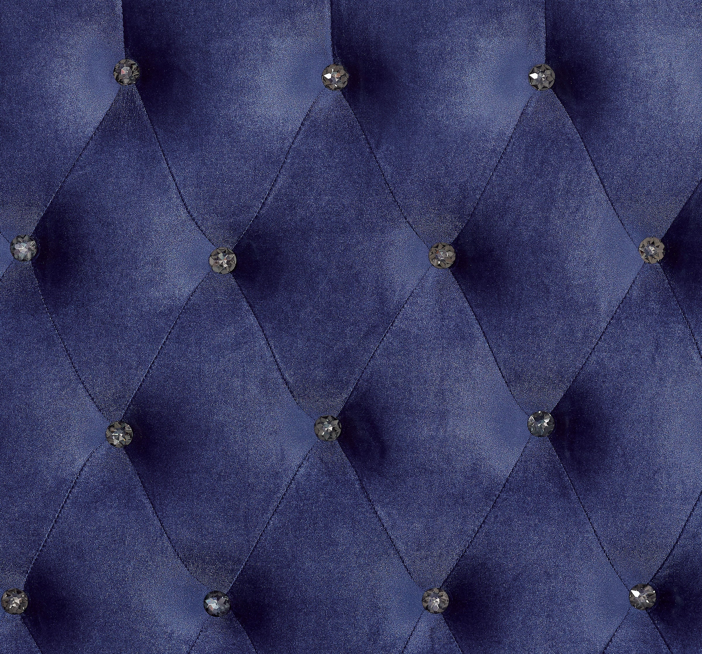 Alzir Elegant Luxury Tufted Velvet Platform Bed