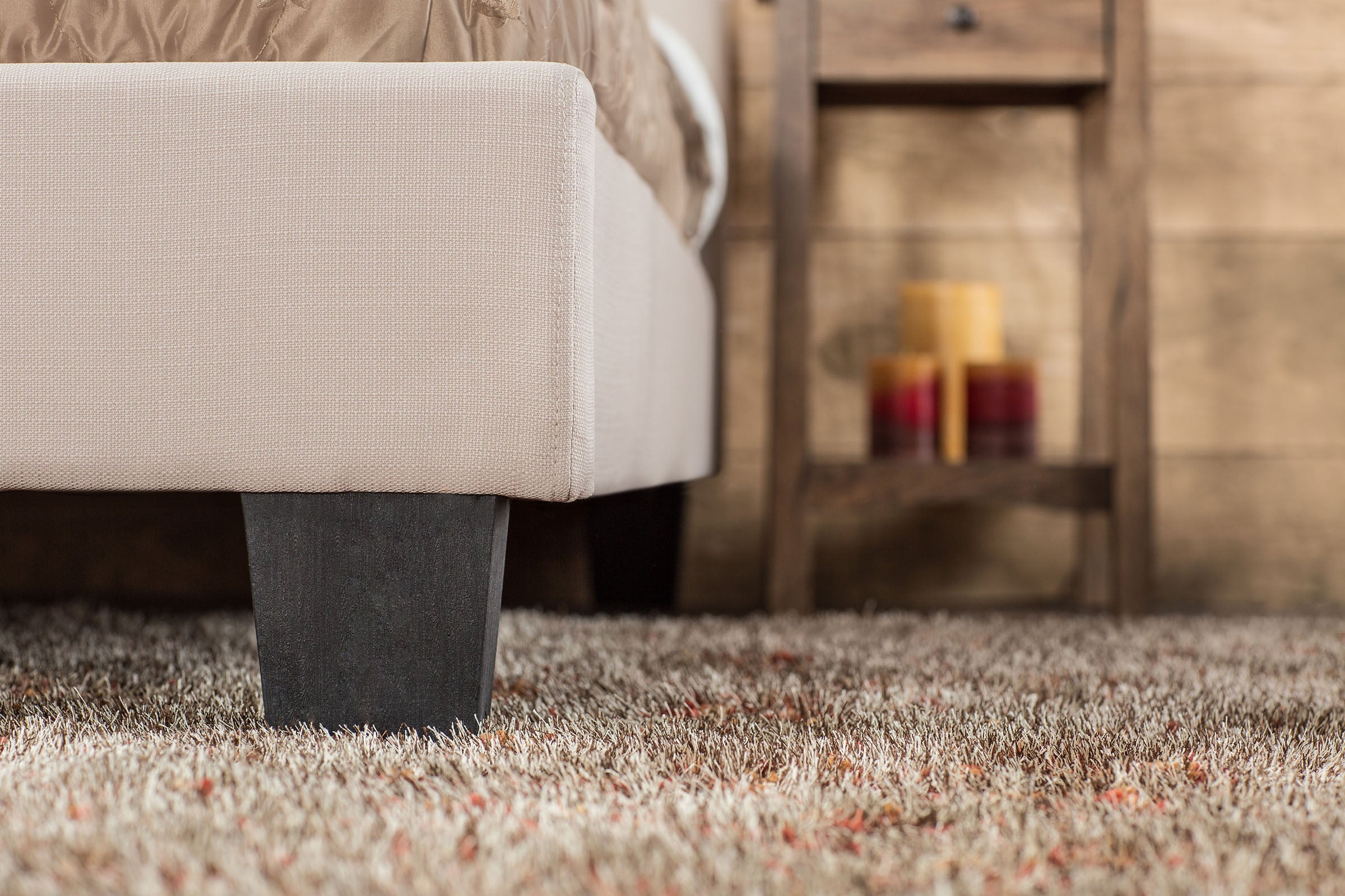 Leeroy Modern Upholstered Bed Frame