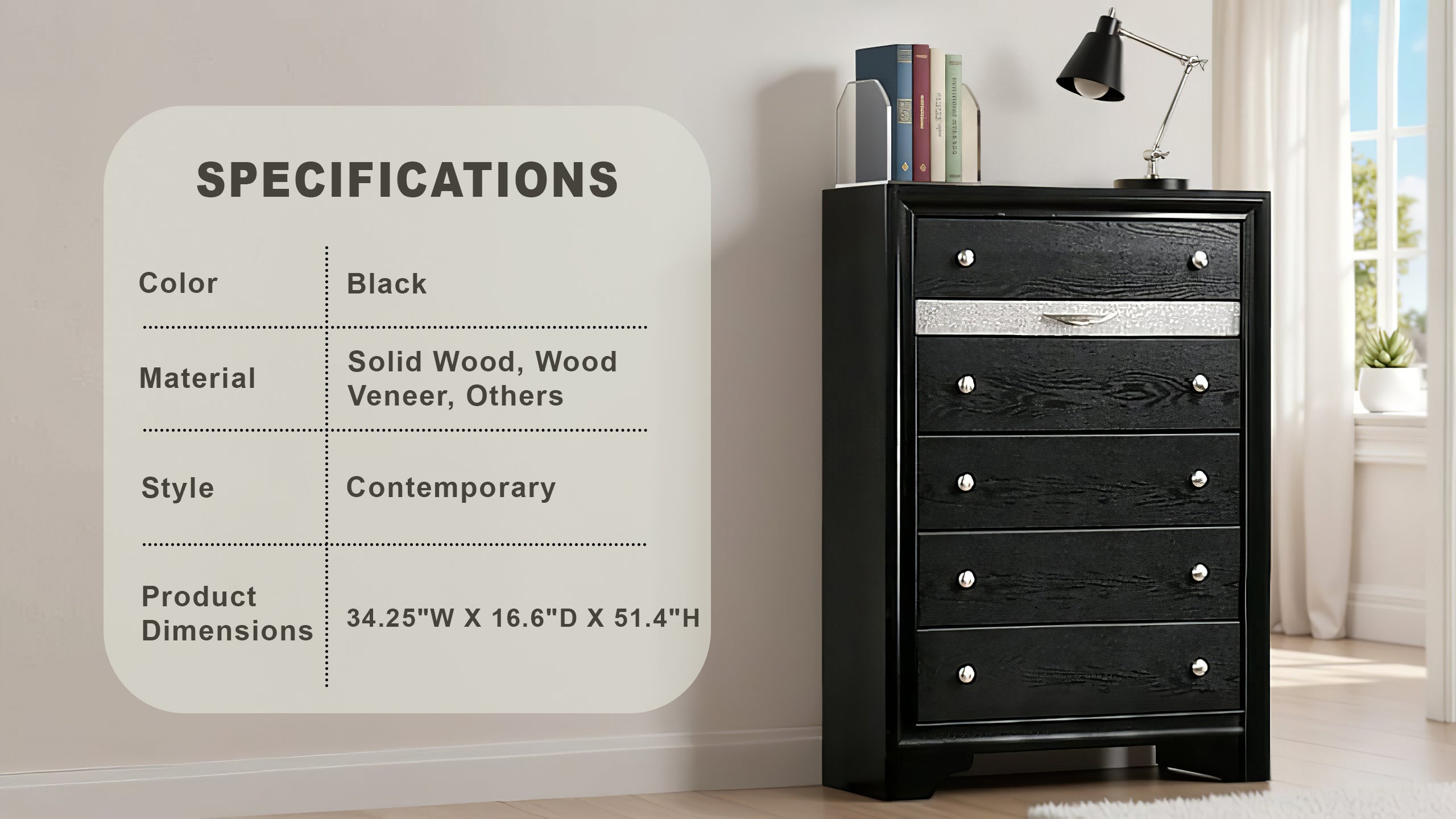 Livia Contemporary Chest