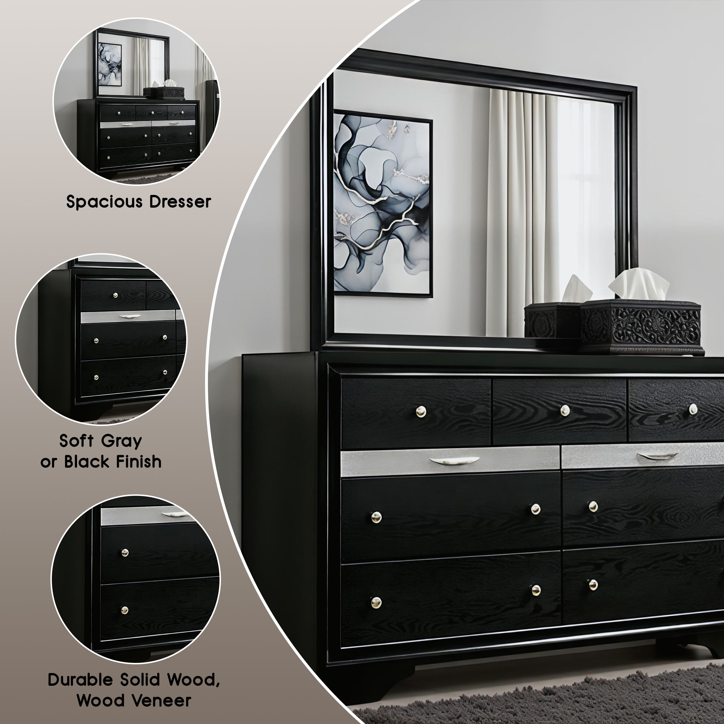 Livia Contemporary Dresser