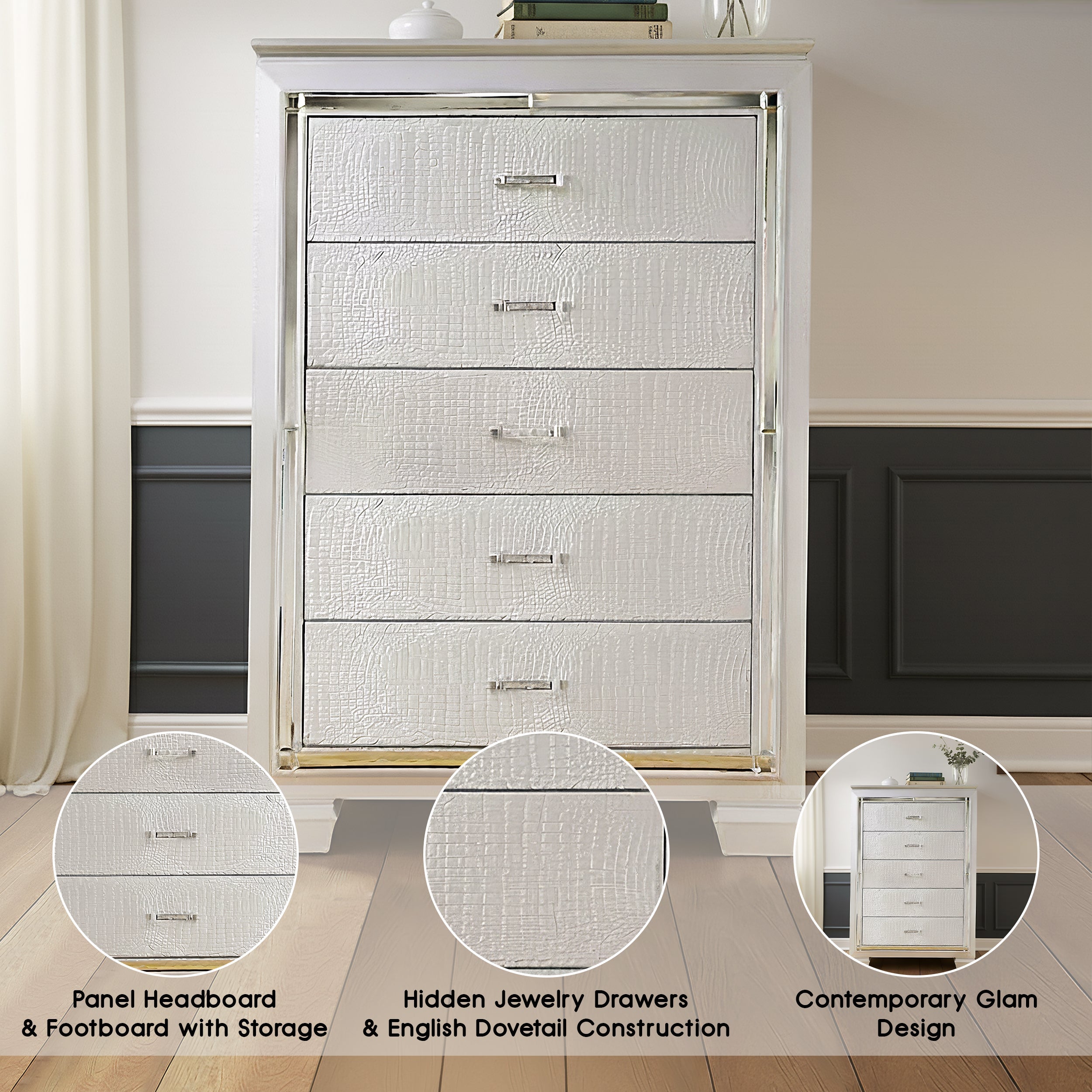 Allegra Contemporary Chest