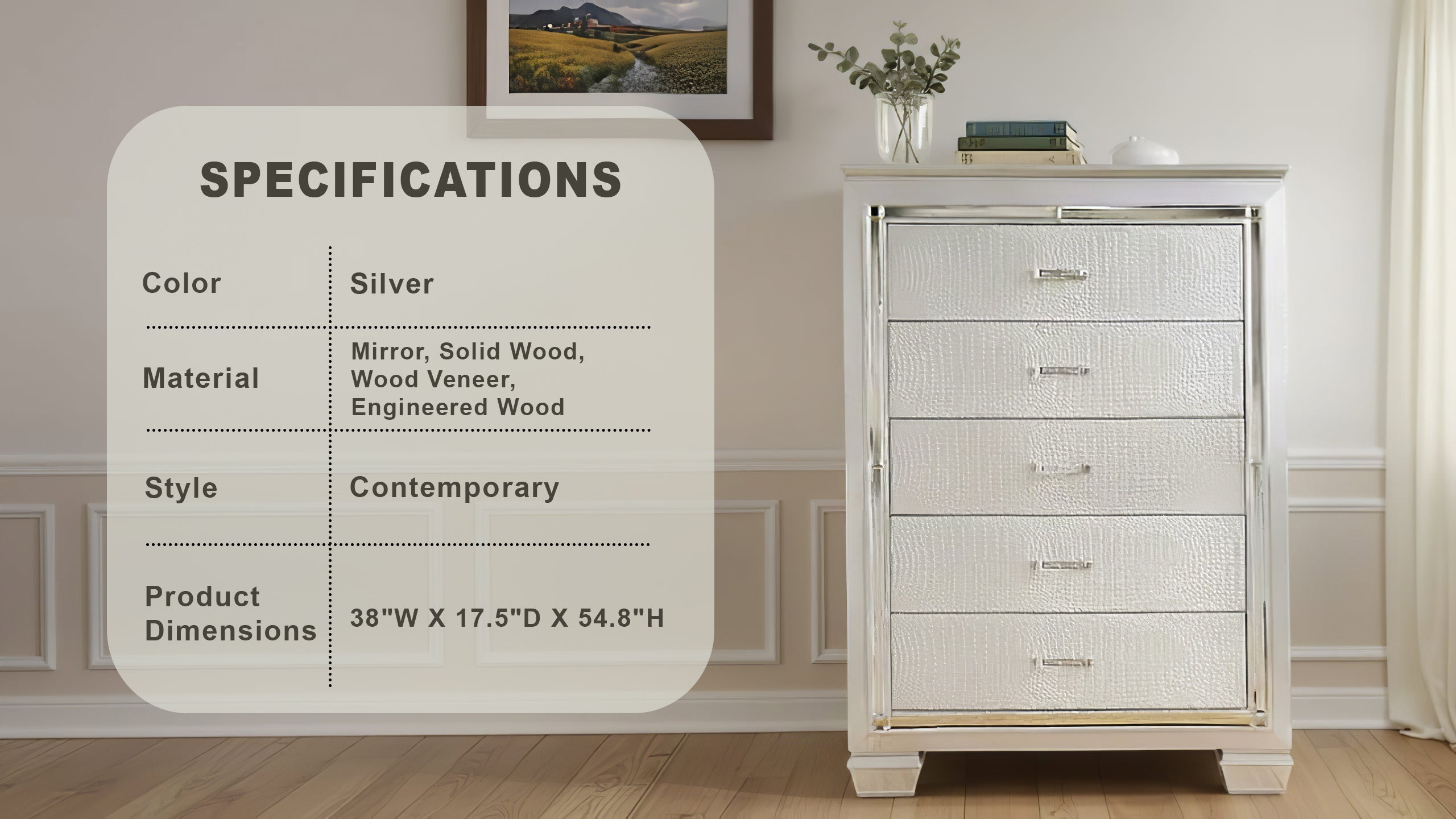 Allegra Contemporary Chest