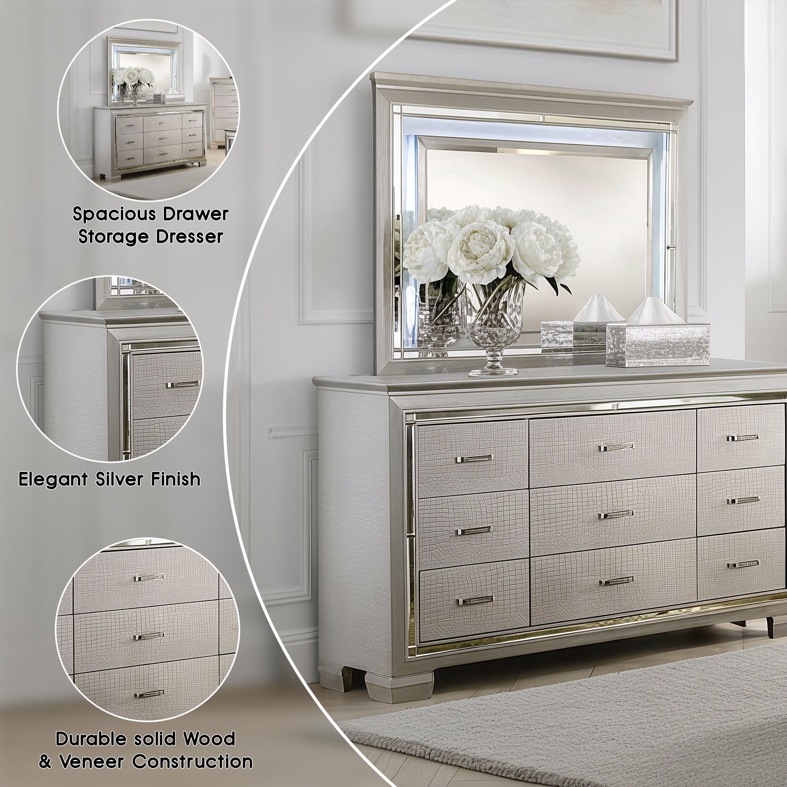 Allegra Contemporary Dresser