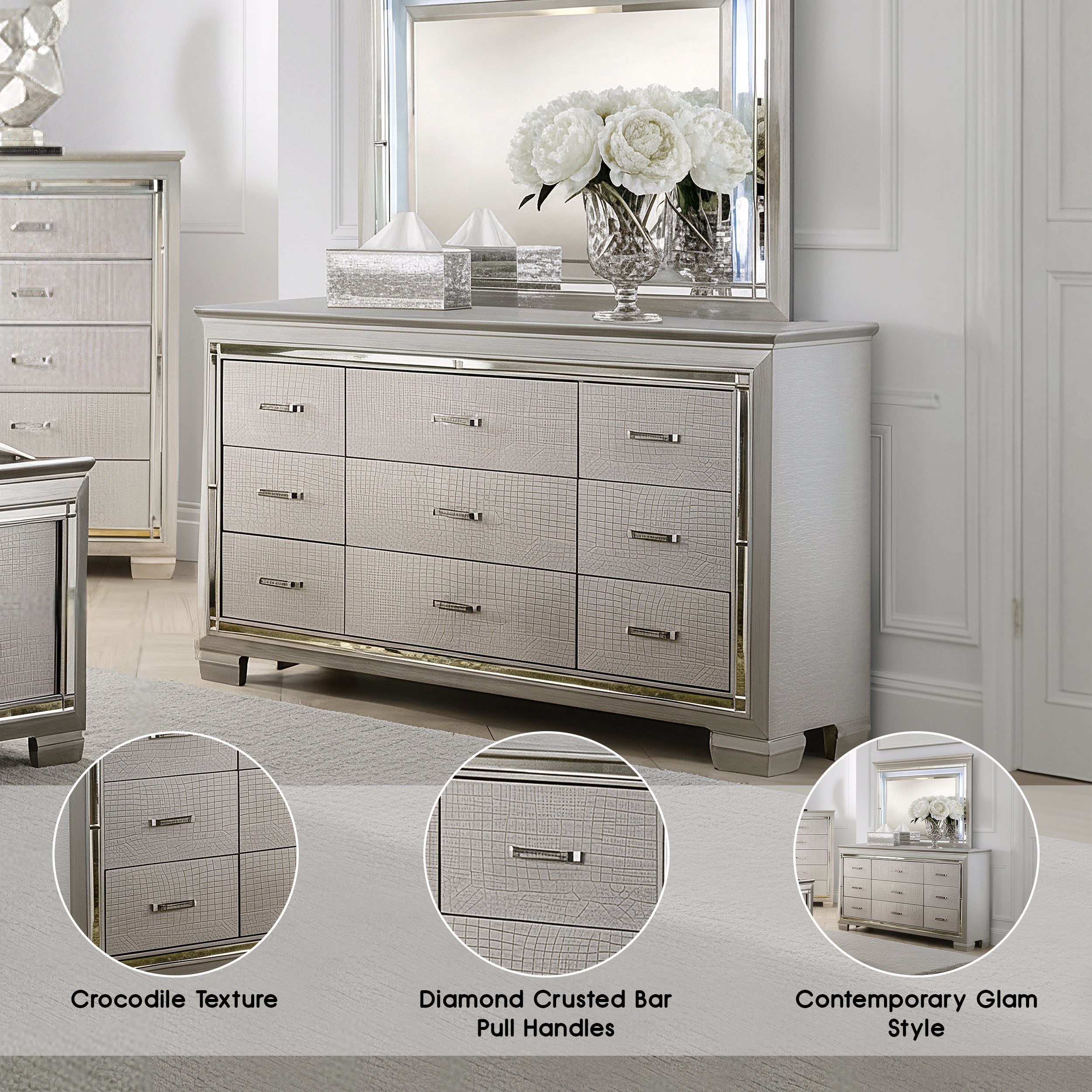 Allegra Contemporary Dresser