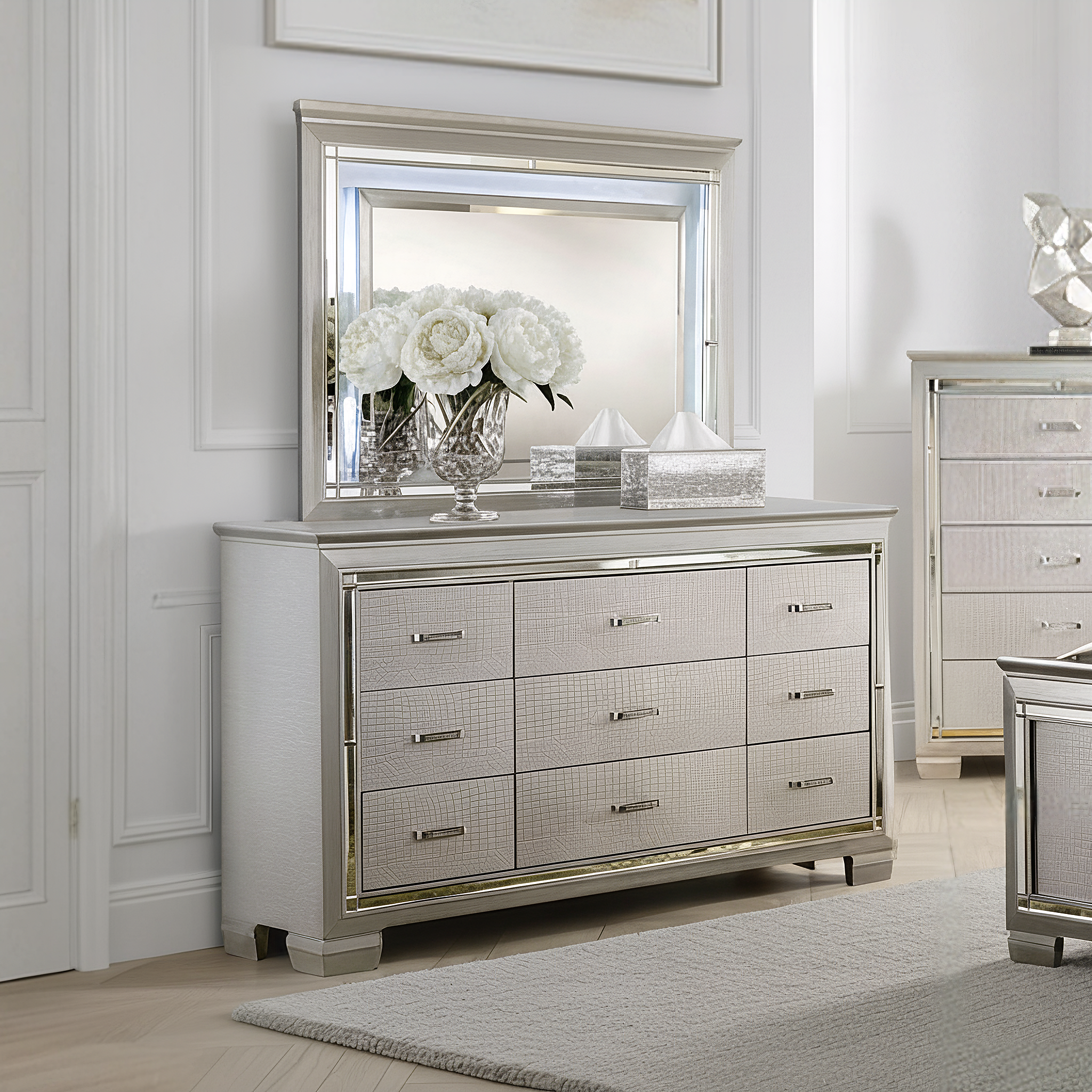 Allegra Contemporary Mirror