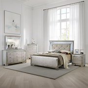 Allegra Contemporary Bedroom Set, 5 Pieces