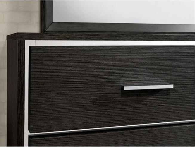 Camryn Modern 4-Piece Bedroom Set with LED Headboard