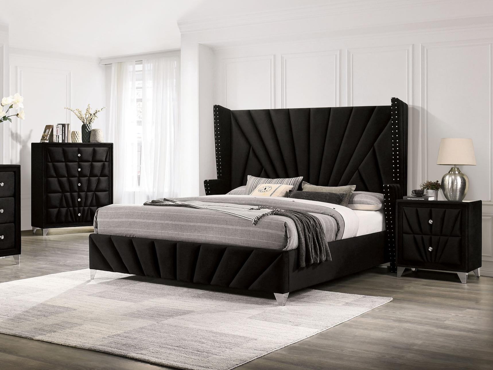 Vienzelle Classic Upholstered Bed